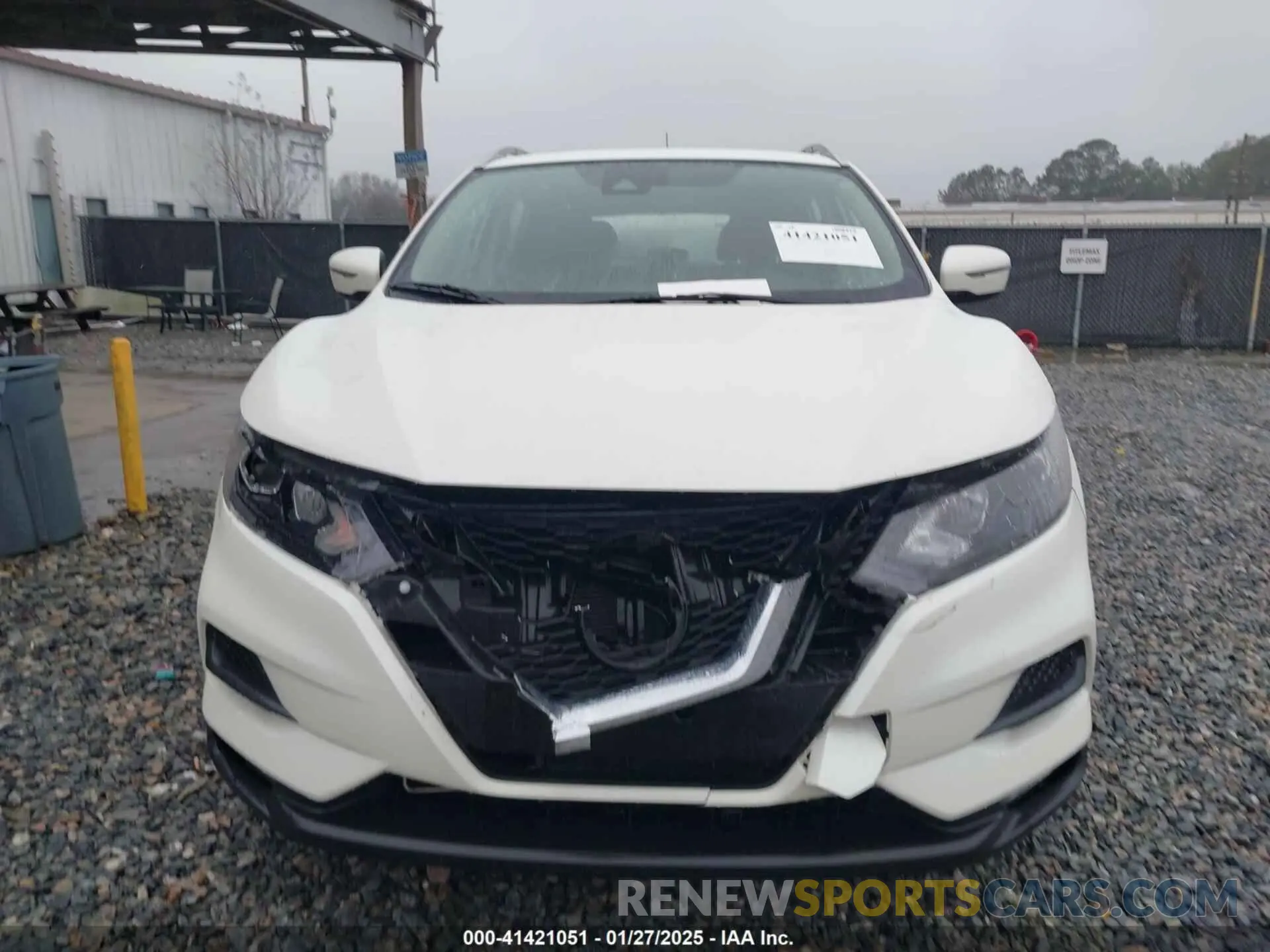 12 fotografías del automóvil dañado JN1BJ1BV2MW318714 NISSAN ROGUE SPORT 2021
