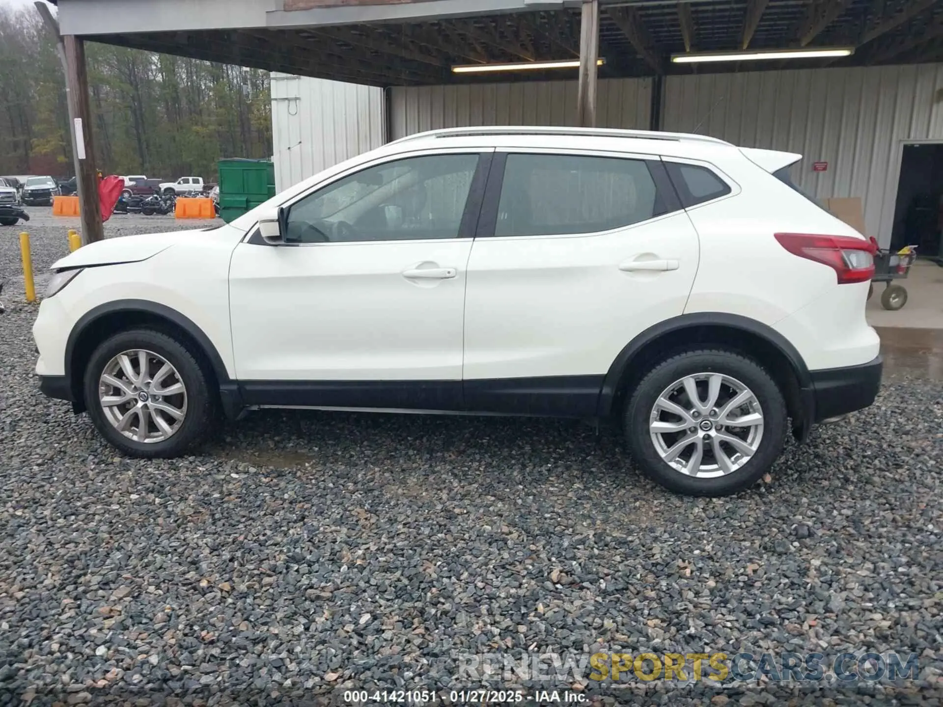 14 fotografías del automóvil dañado JN1BJ1BV2MW318714 NISSAN ROGUE SPORT 2021