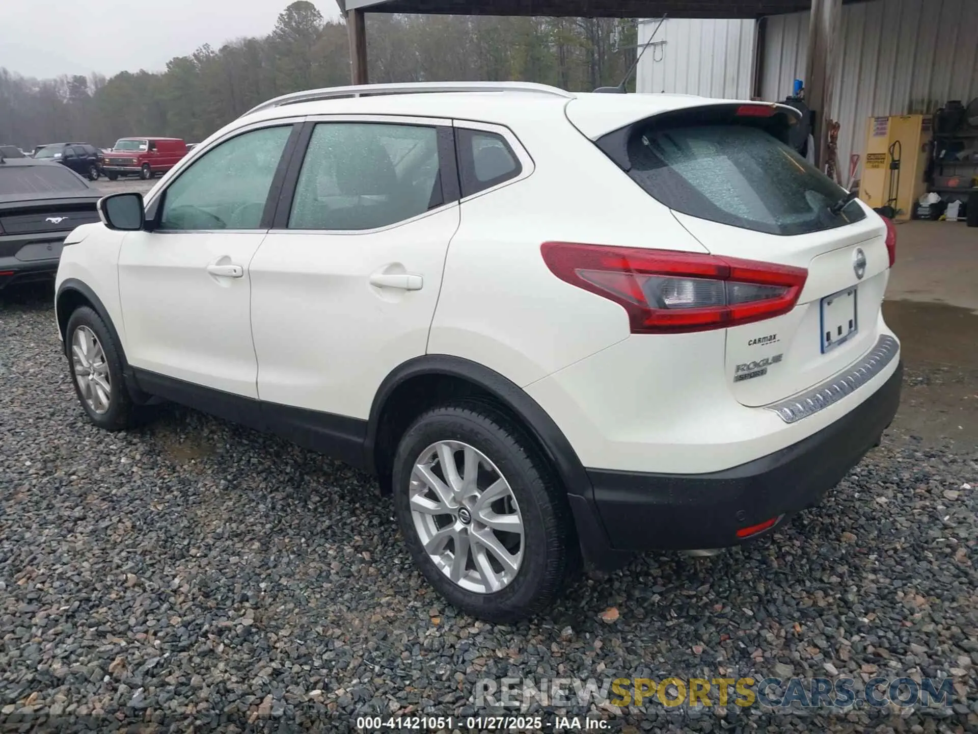 3 fotografías del automóvil dañado JN1BJ1BV2MW318714 NISSAN ROGUE SPORT 2021