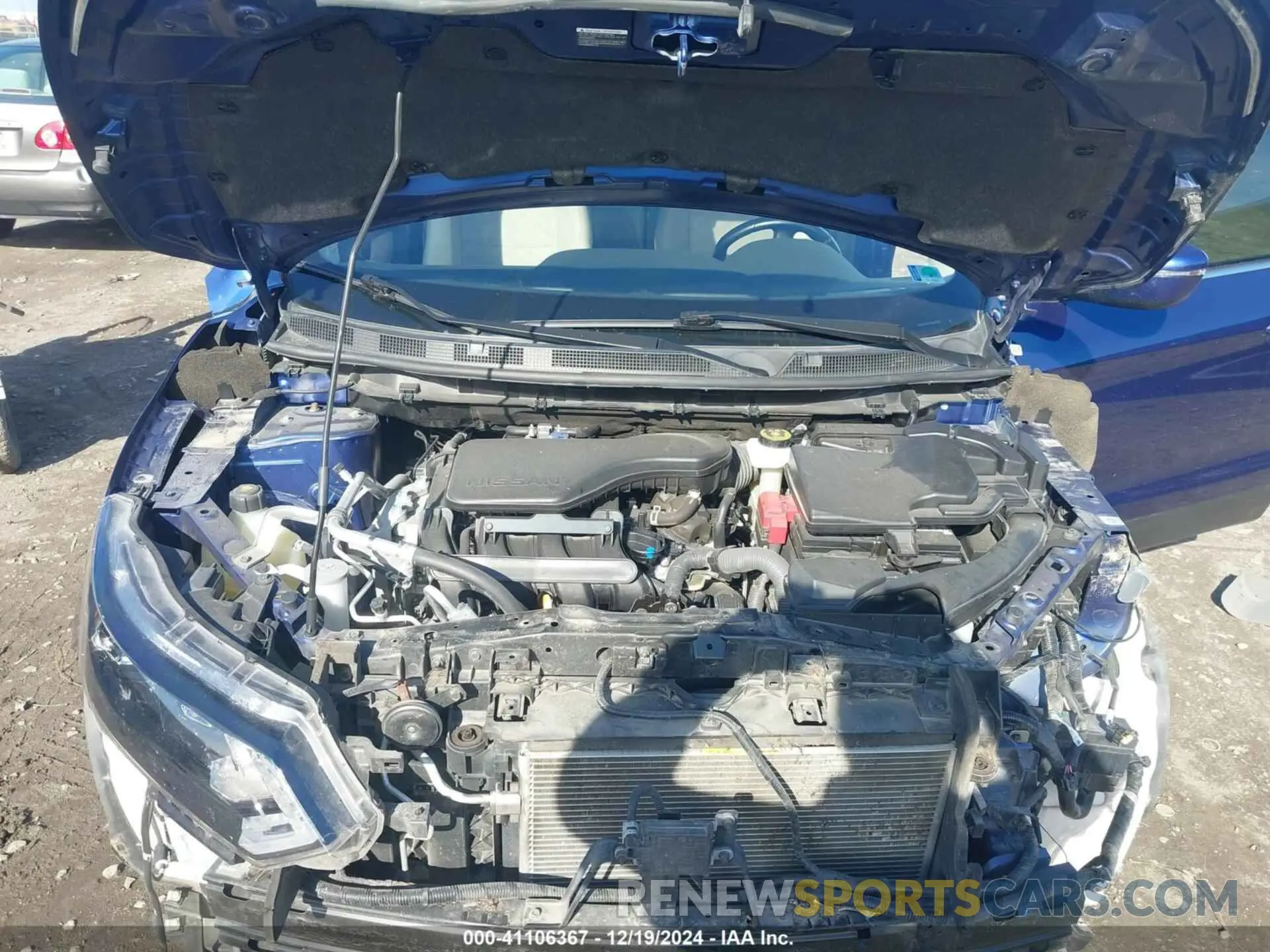 10 fotografías del automóvil dañado JN1BJ1BV6MW318912 NISSAN ROGUE SPORT 2021
