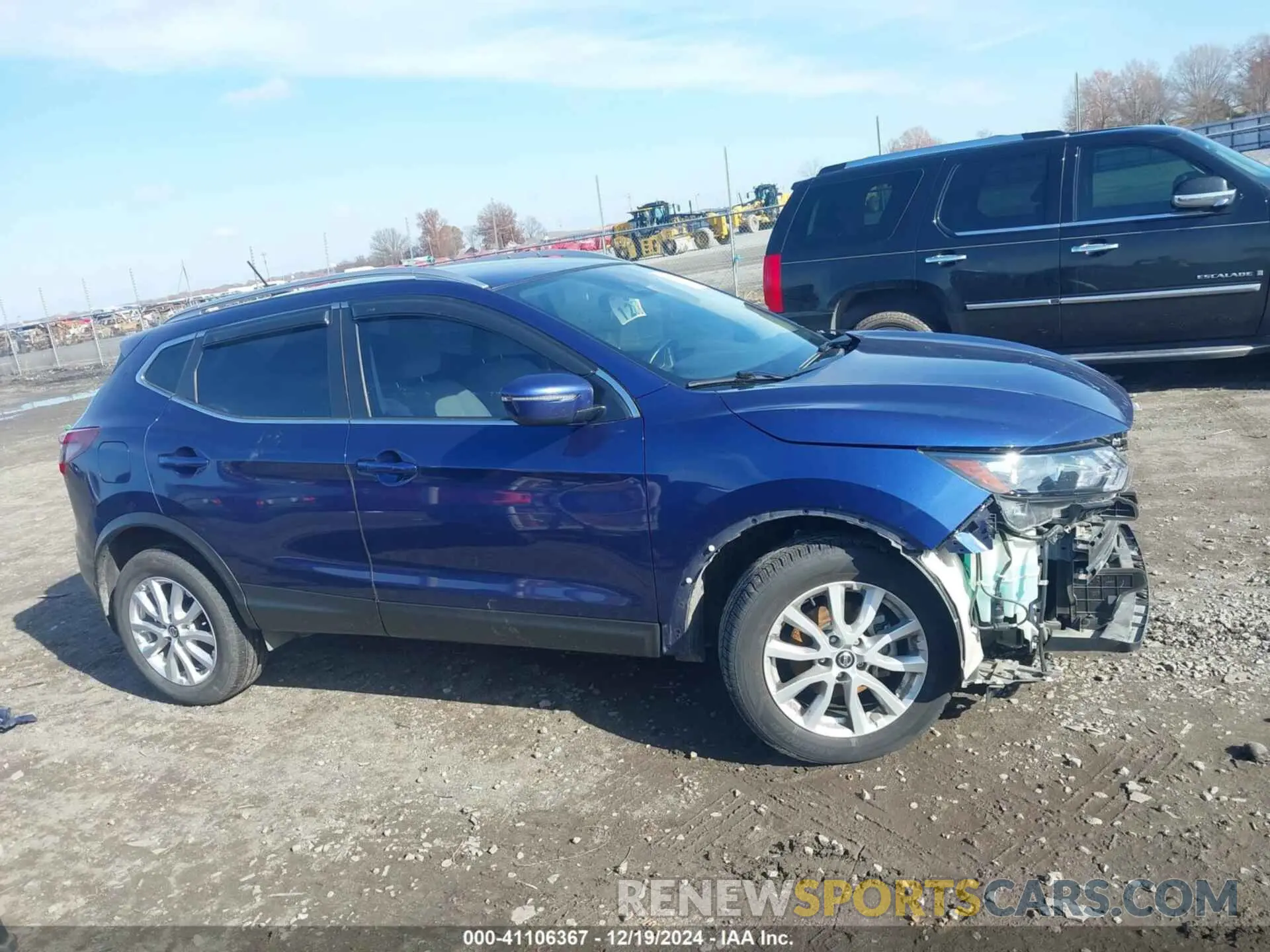 14 fotografías del automóvil dañado JN1BJ1BV6MW318912 NISSAN ROGUE SPORT 2021