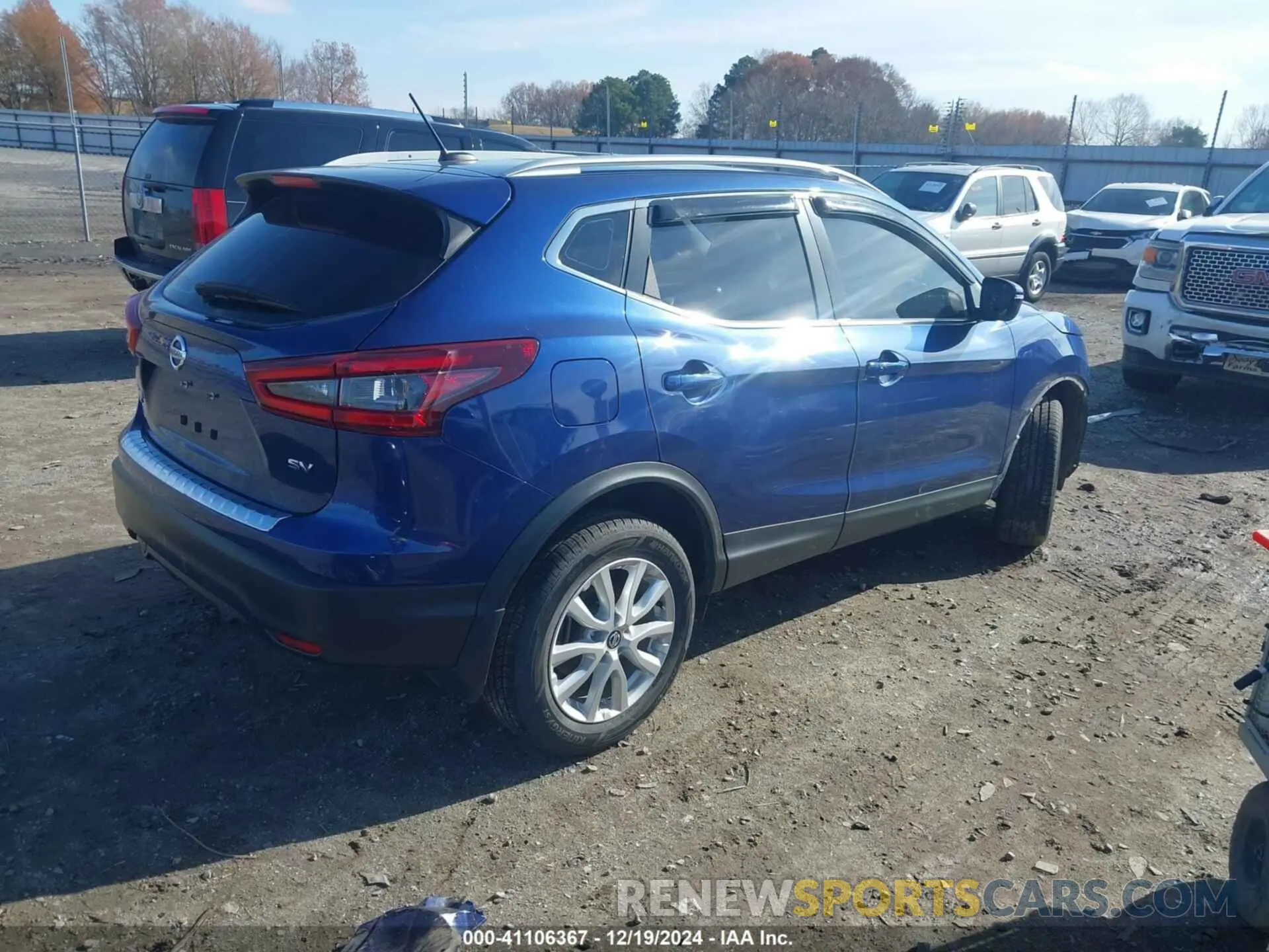 4 fotografías del automóvil dañado JN1BJ1BV6MW318912 NISSAN ROGUE SPORT 2021