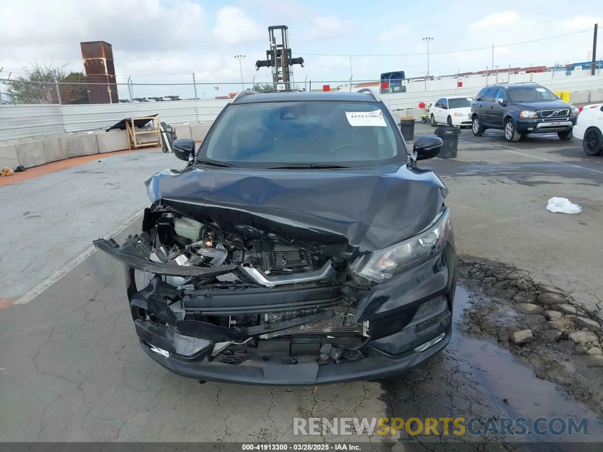 12 fotografías del automóvil dañado JN1BJ1BVXMW570534 NISSAN ROGUE SPORT 2021