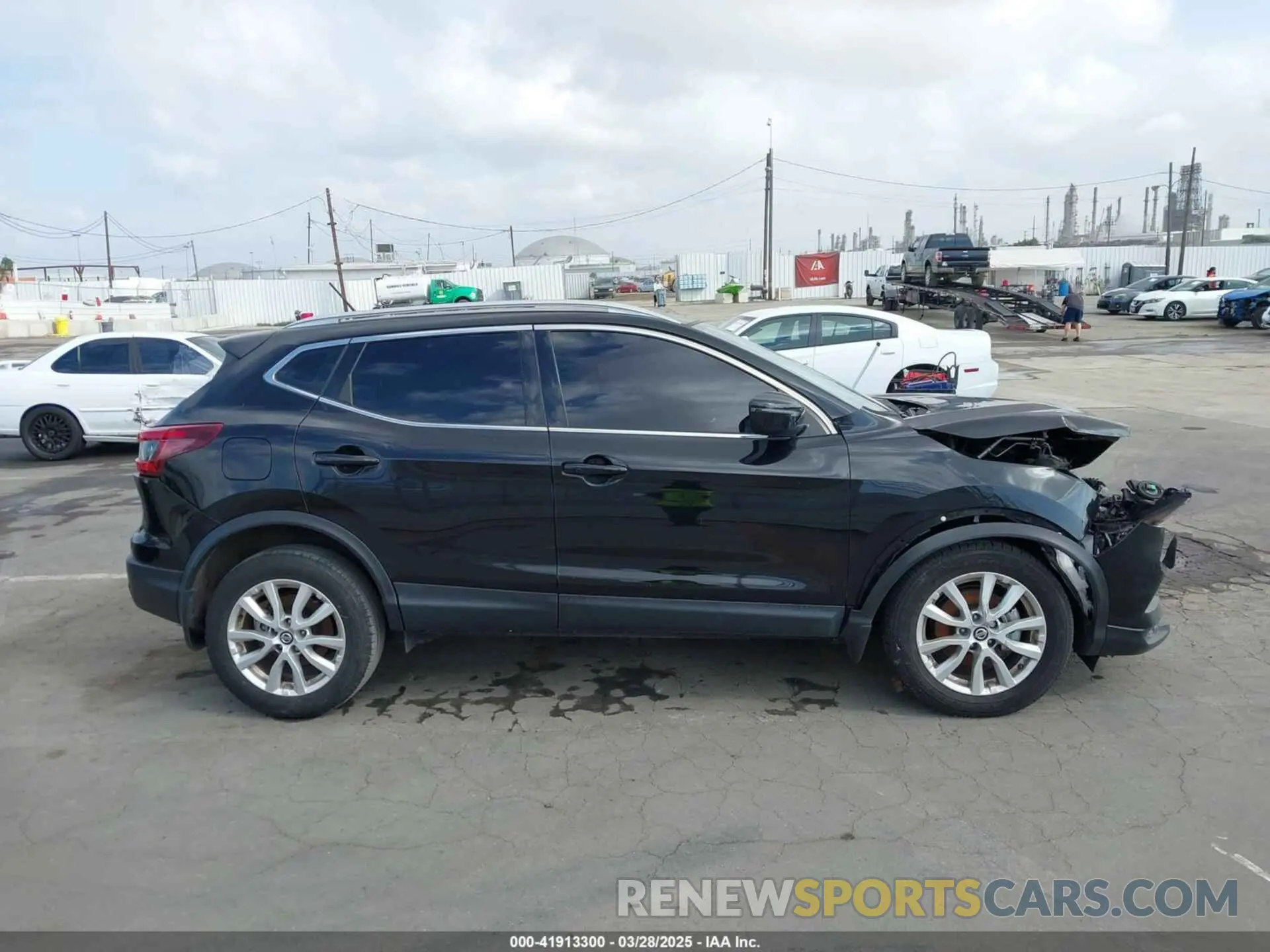 13 fotografías del automóvil dañado JN1BJ1BVXMW570534 NISSAN ROGUE SPORT 2021