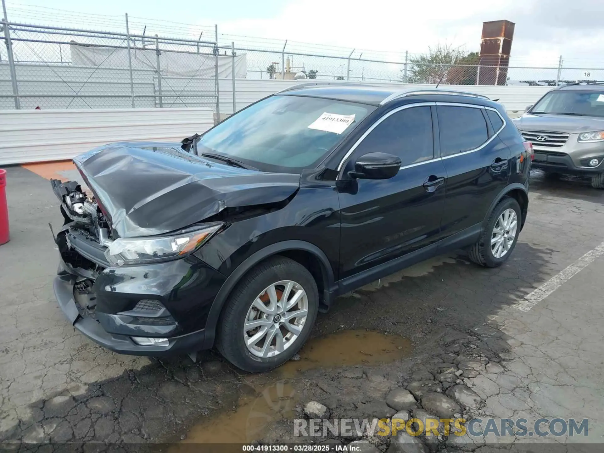 2 fotografías del automóvil dañado JN1BJ1BVXMW570534 NISSAN ROGUE SPORT 2021