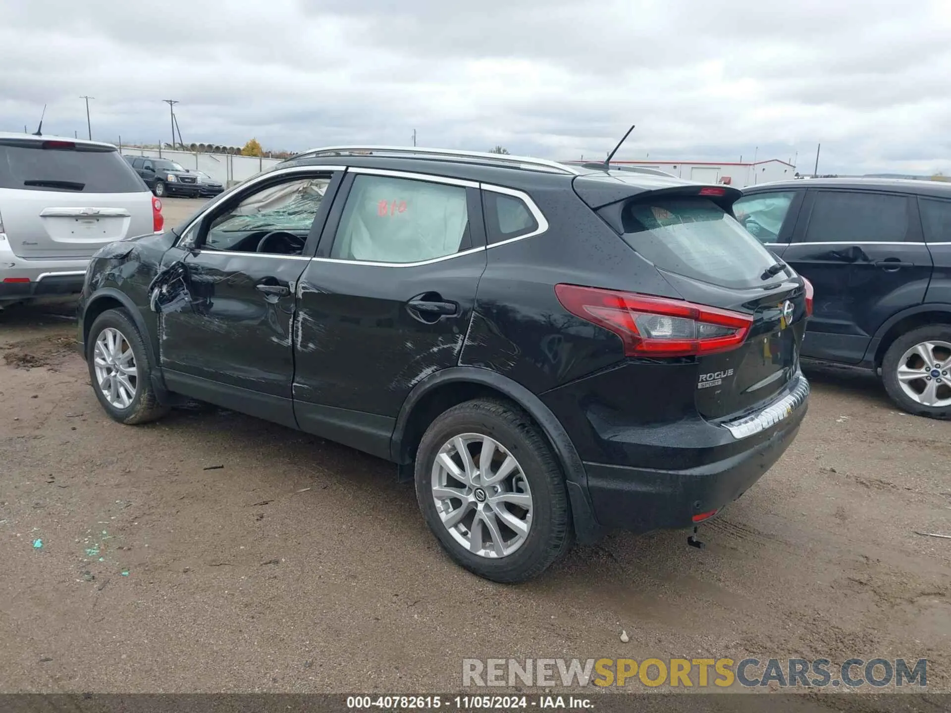 3 fotografías del automóvil dañado JN1BJ1BW4MW669536 NISSAN ROGUE SPORT 2021