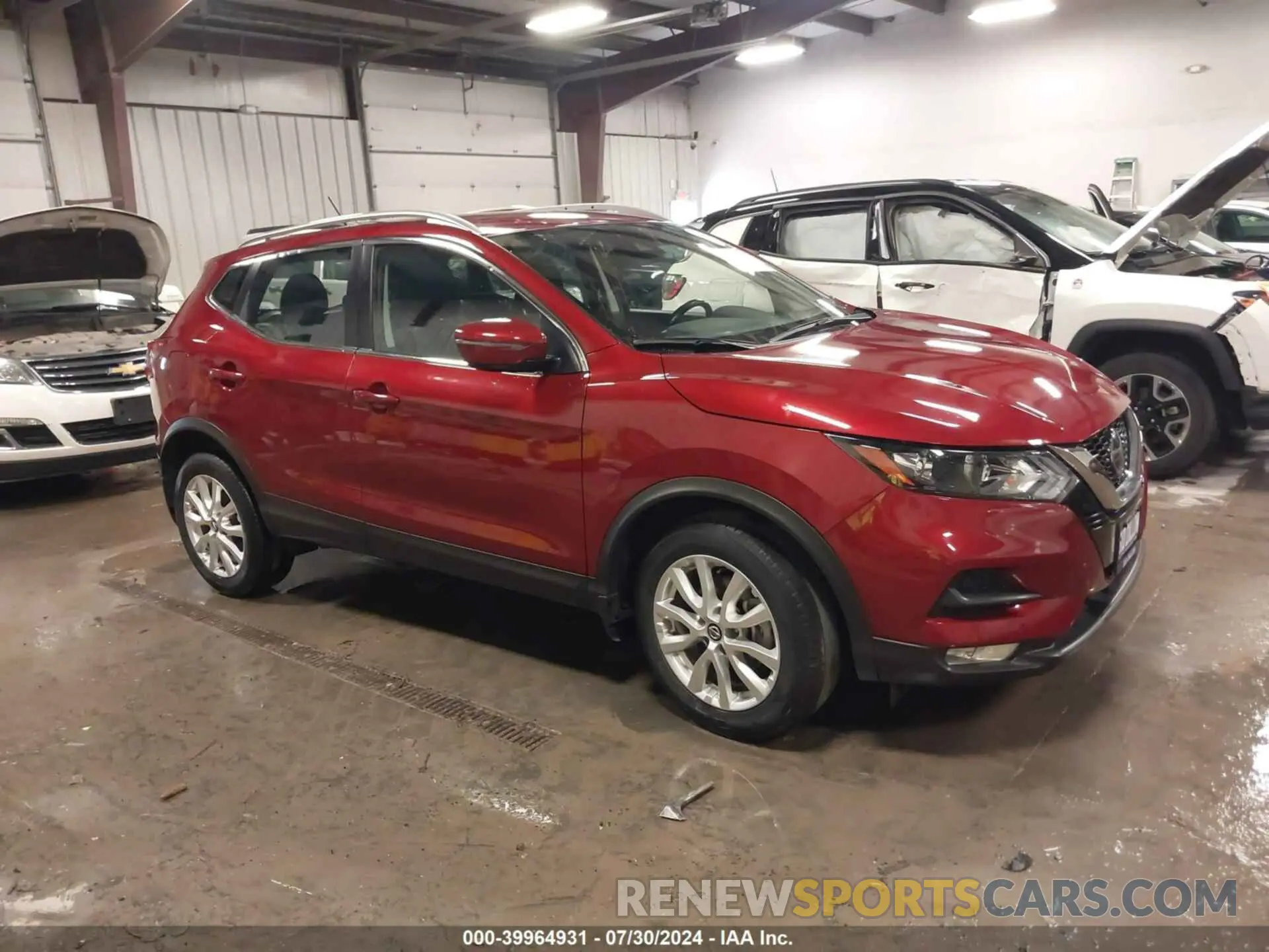 1 fotografías del automóvil dañado JN1BJ1BWXMW421937 NISSAN ROGUE SPORT 2021