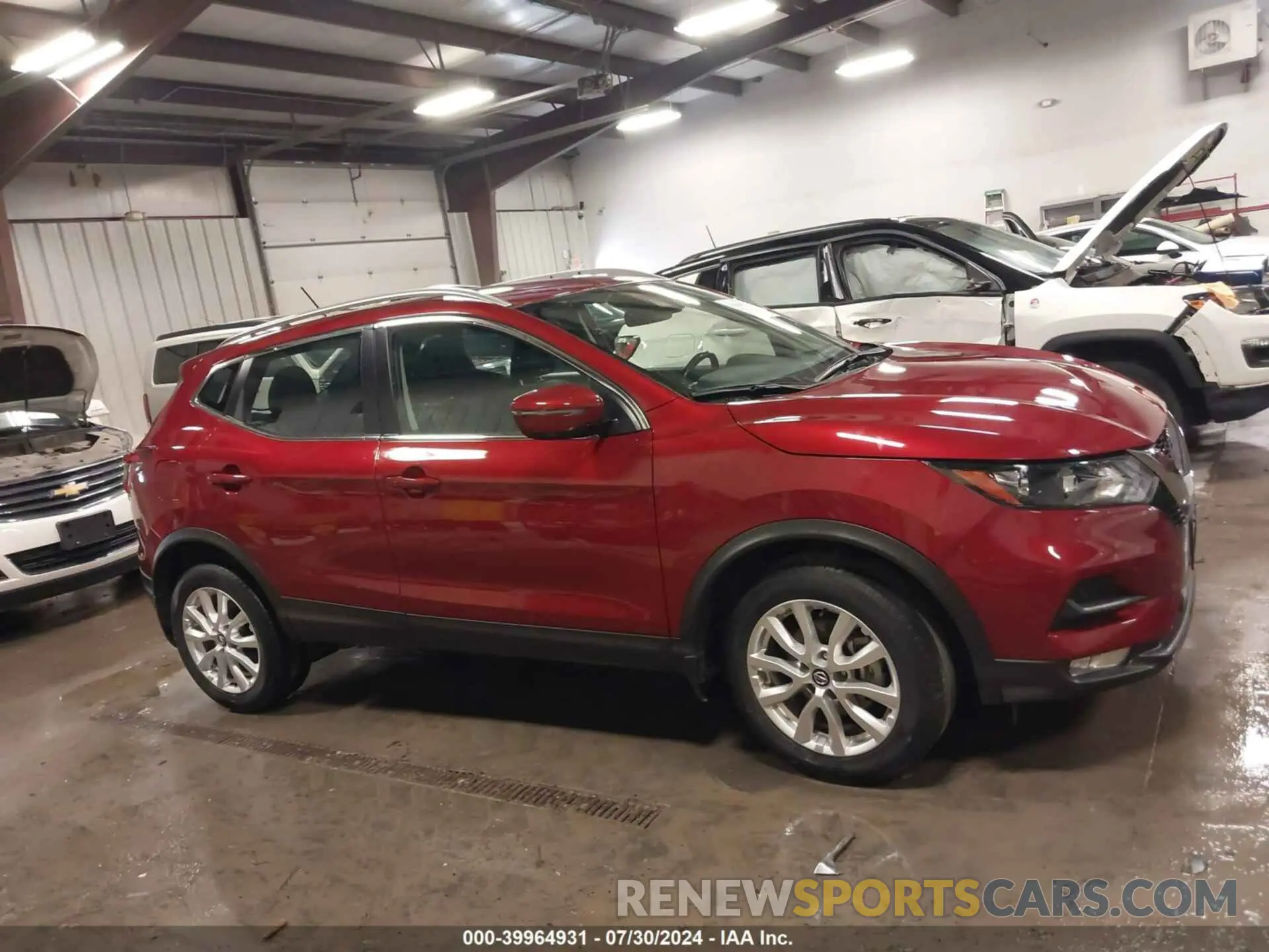 13 fotografías del automóvil dañado JN1BJ1BWXMW421937 NISSAN ROGUE SPORT 2021