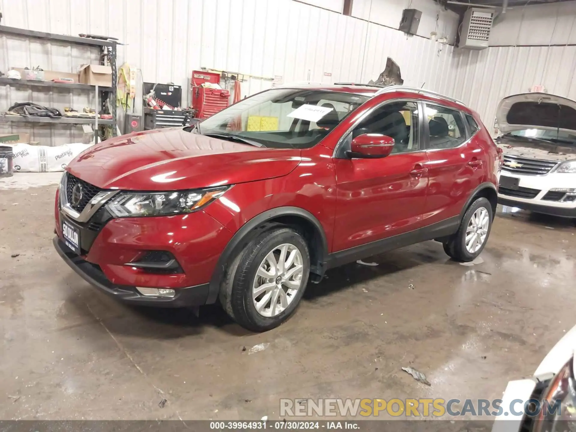 2 fotografías del automóvil dañado JN1BJ1BWXMW421937 NISSAN ROGUE SPORT 2021