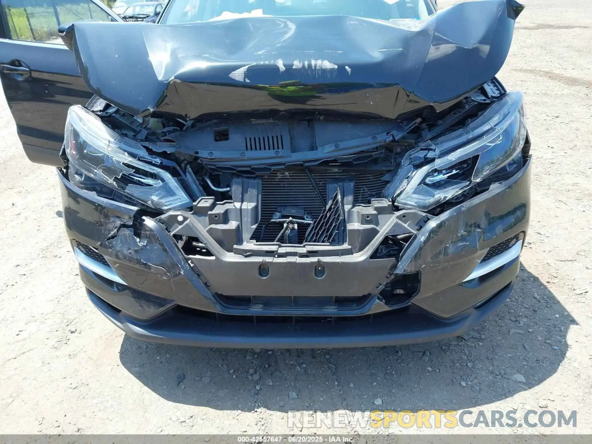 6 fotografías del automóvil dañado JN1BJ1CW0MW421105 NISSAN ROGUE SPORT 2021
