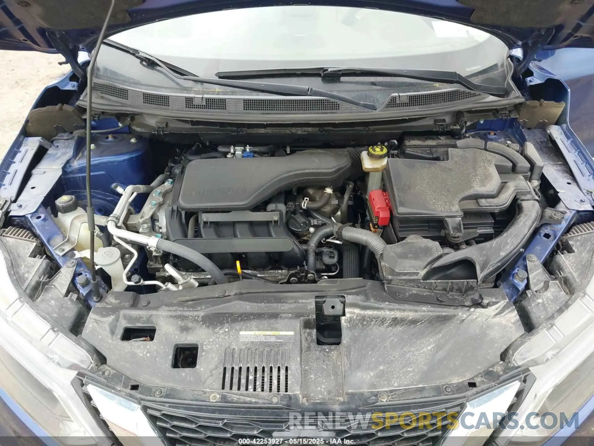 10 fotografías del automóvil dañado JN1BJ1CW3MW424600 NISSAN ROGUE SPORT 2021