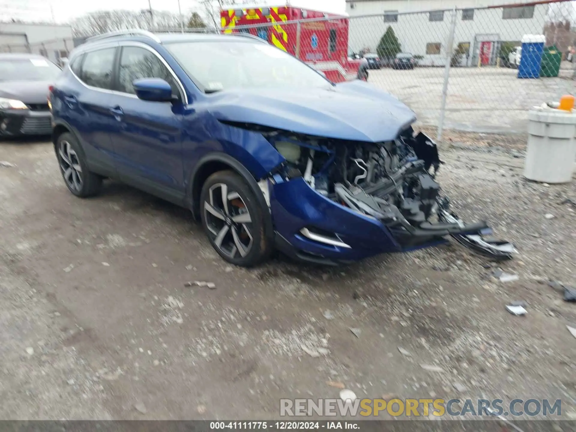 1 fotografías del automóvil dañado JN1BJ1CW3MW451148 NISSAN ROGUE SPORT 2021