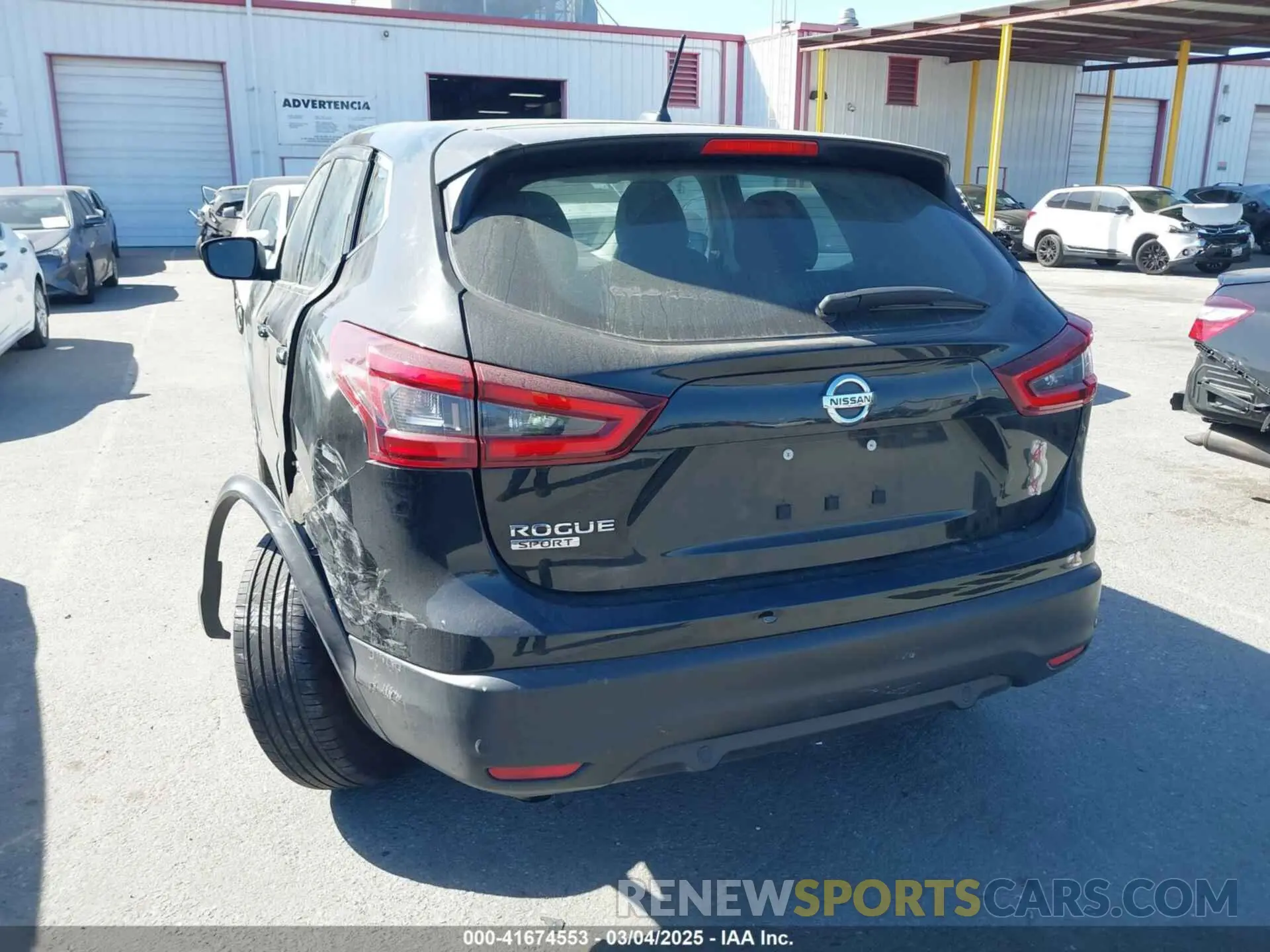 3 fotografías del automóvil dañado JN1BJ1AV0NW345140 NISSAN ROGUE SPORT 2022