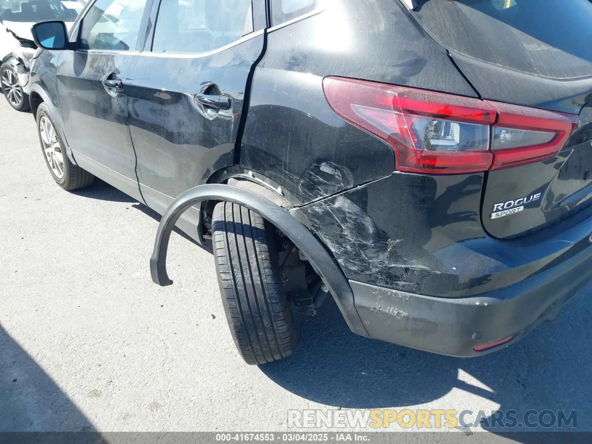6 fotografías del automóvil dañado JN1BJ1AV0NW345140 NISSAN ROGUE SPORT 2022