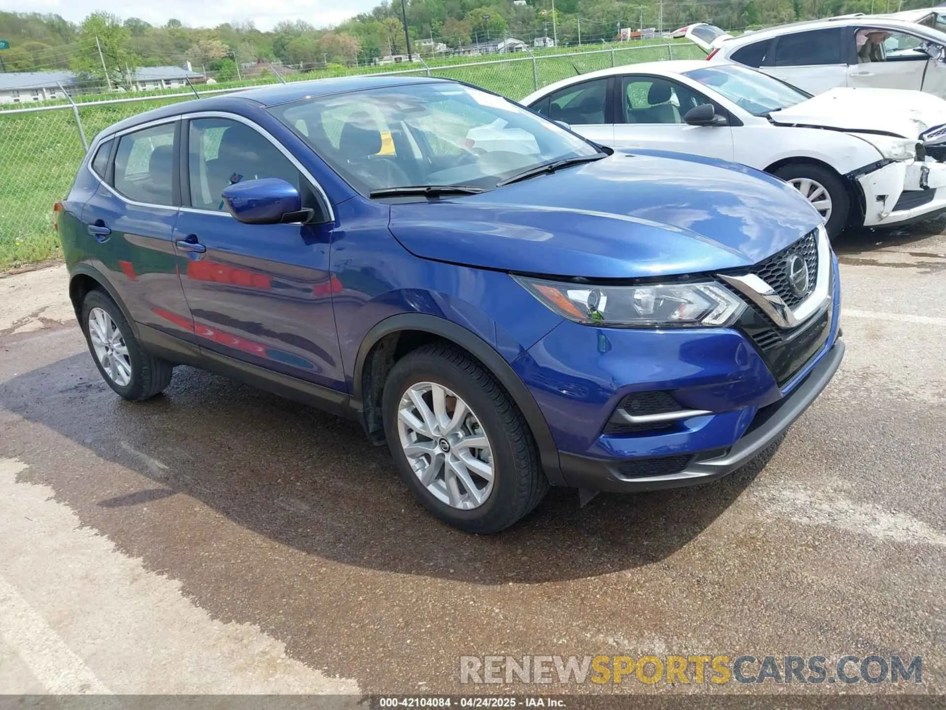 1 fotografías del automóvil dañado JN1BJ1AV1NW342263 NISSAN ROGUE SPORT 2022