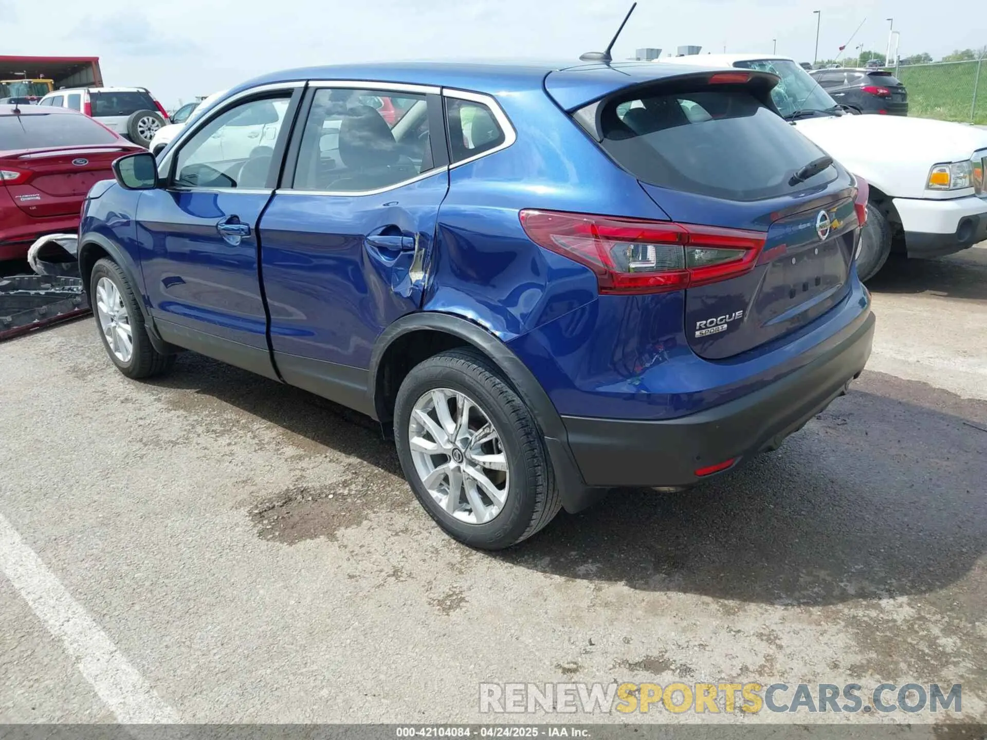 3 fotografías del automóvil dañado JN1BJ1AV1NW342263 NISSAN ROGUE SPORT 2022