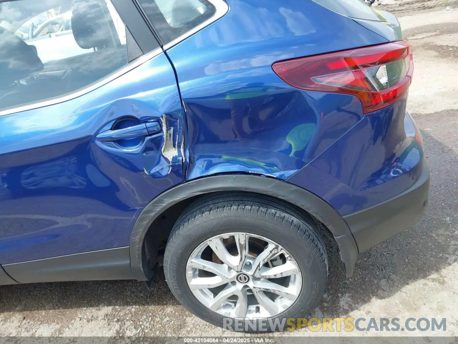 6 fotografías del automóvil dañado JN1BJ1AV1NW342263 NISSAN ROGUE SPORT 2022