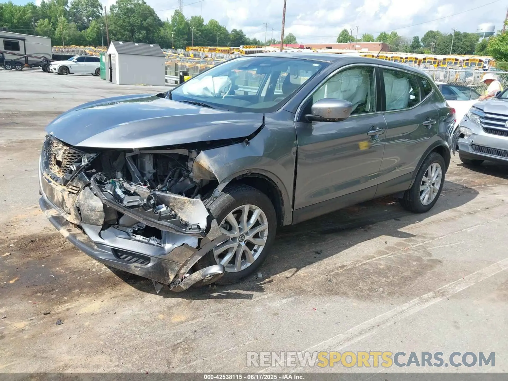 2 fotografías del automóvil dañado JN1BJ1AV5NW583081 NISSAN ROGUE SPORT 2022