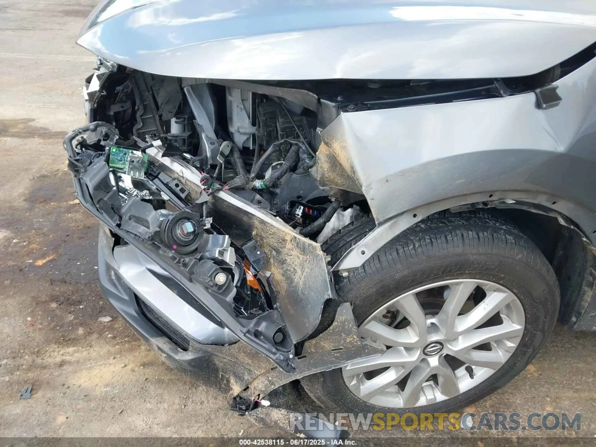 6 fotografías del automóvil dañado JN1BJ1AV5NW583081 NISSAN ROGUE SPORT 2022
