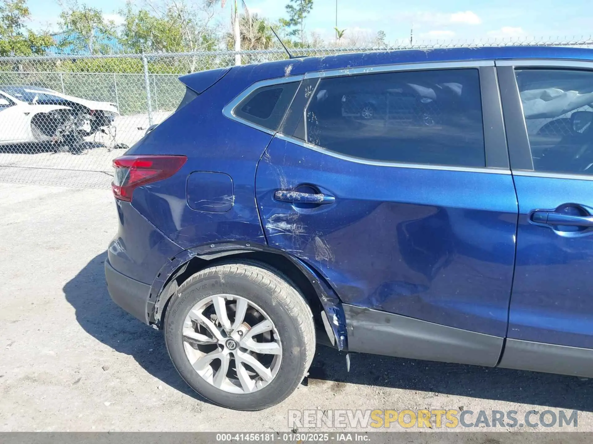 6 fotografías del automóvil dañado JN1BJ1AV9NW346982 NISSAN ROGUE SPORT 2022