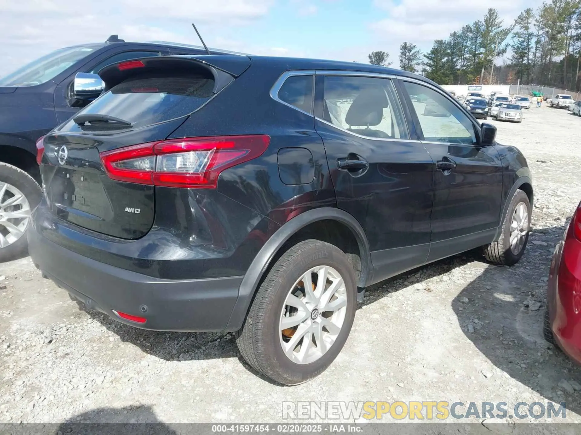 4 fotografías del automóvil dañado JN1BJ1AW1NW681243 NISSAN ROGUE SPORT 2022