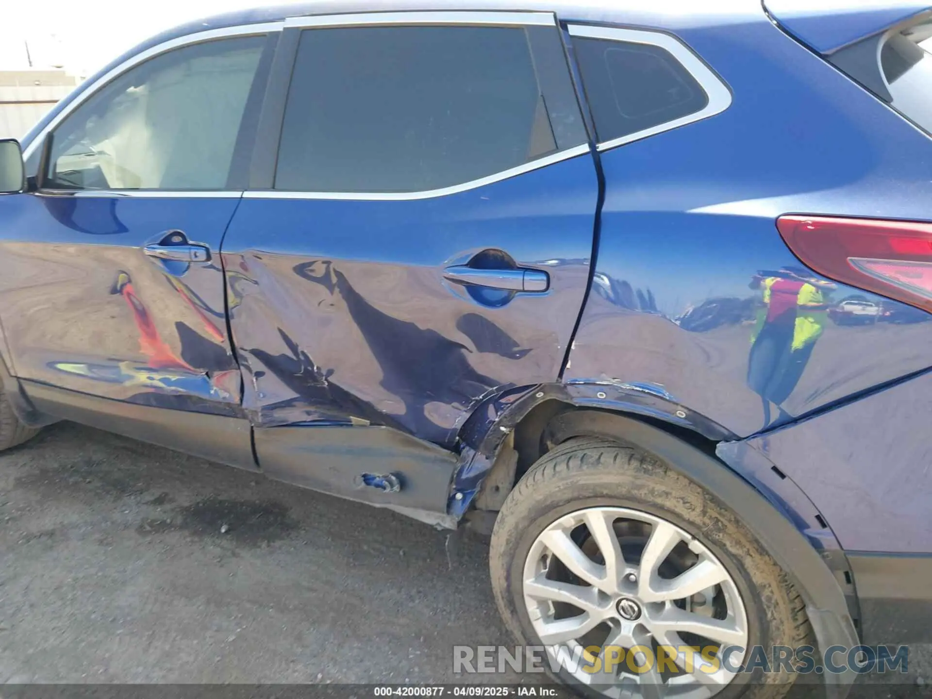 6 fotografías del automóvil dañado JN1BJ1AW6NW478333 NISSAN ROGUE SPORT 2022