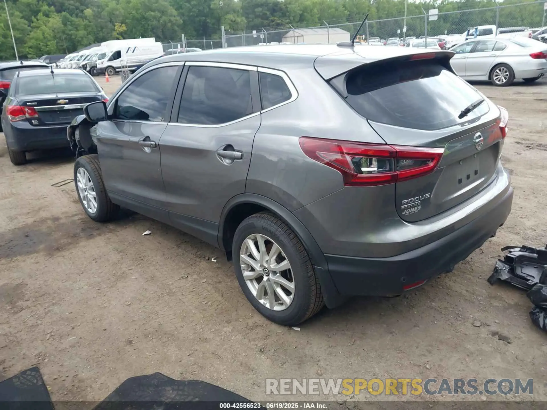 3 fotografías del automóvil dañado JN1BJ1AW7NW683434 NISSAN ROGUE SPORT 2022