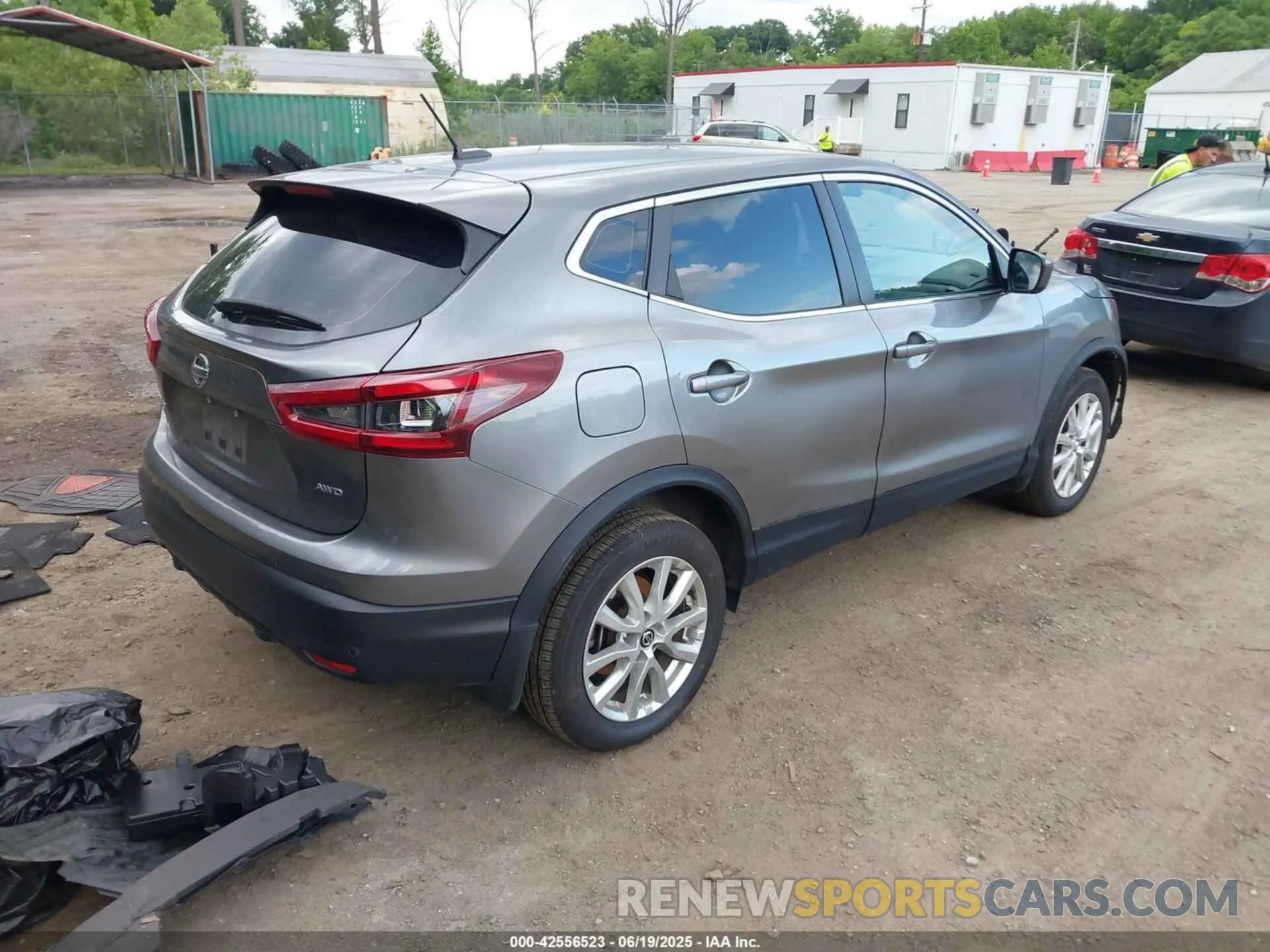 4 fotografías del automóvil dañado JN1BJ1AW7NW683434 NISSAN ROGUE SPORT 2022