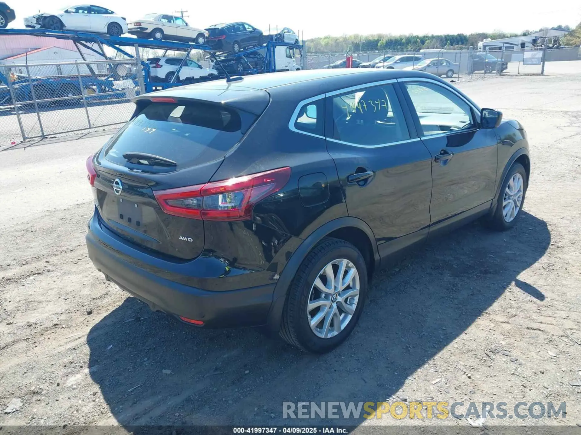 4 fotografías del automóvil dañado JN1BJ1AW9NW682849 NISSAN ROGUE SPORT 2022
