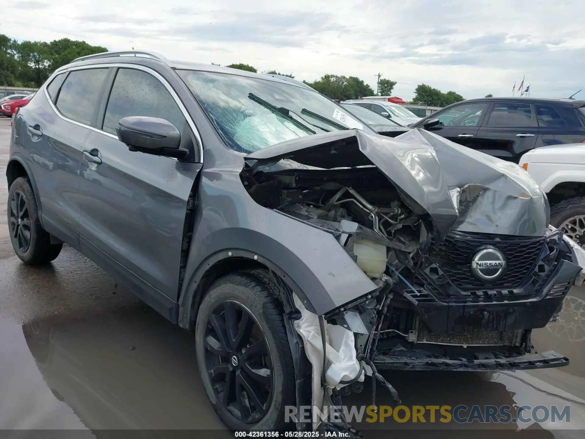 1 fotografías del automóvil dañado JN1BJ1BV3NW349777 NISSAN ROGUE SPORT 2022