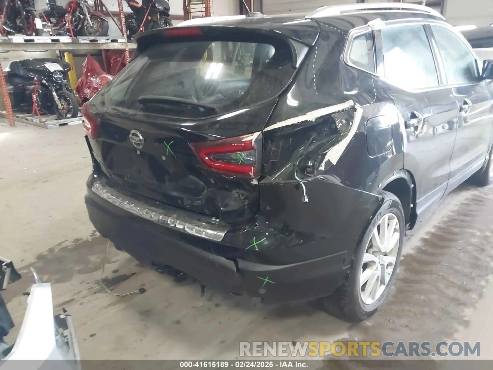 6 fotografías del automóvil dañado JN1BJ1BV5NW582432 NISSAN ROGUE SPORT 2022