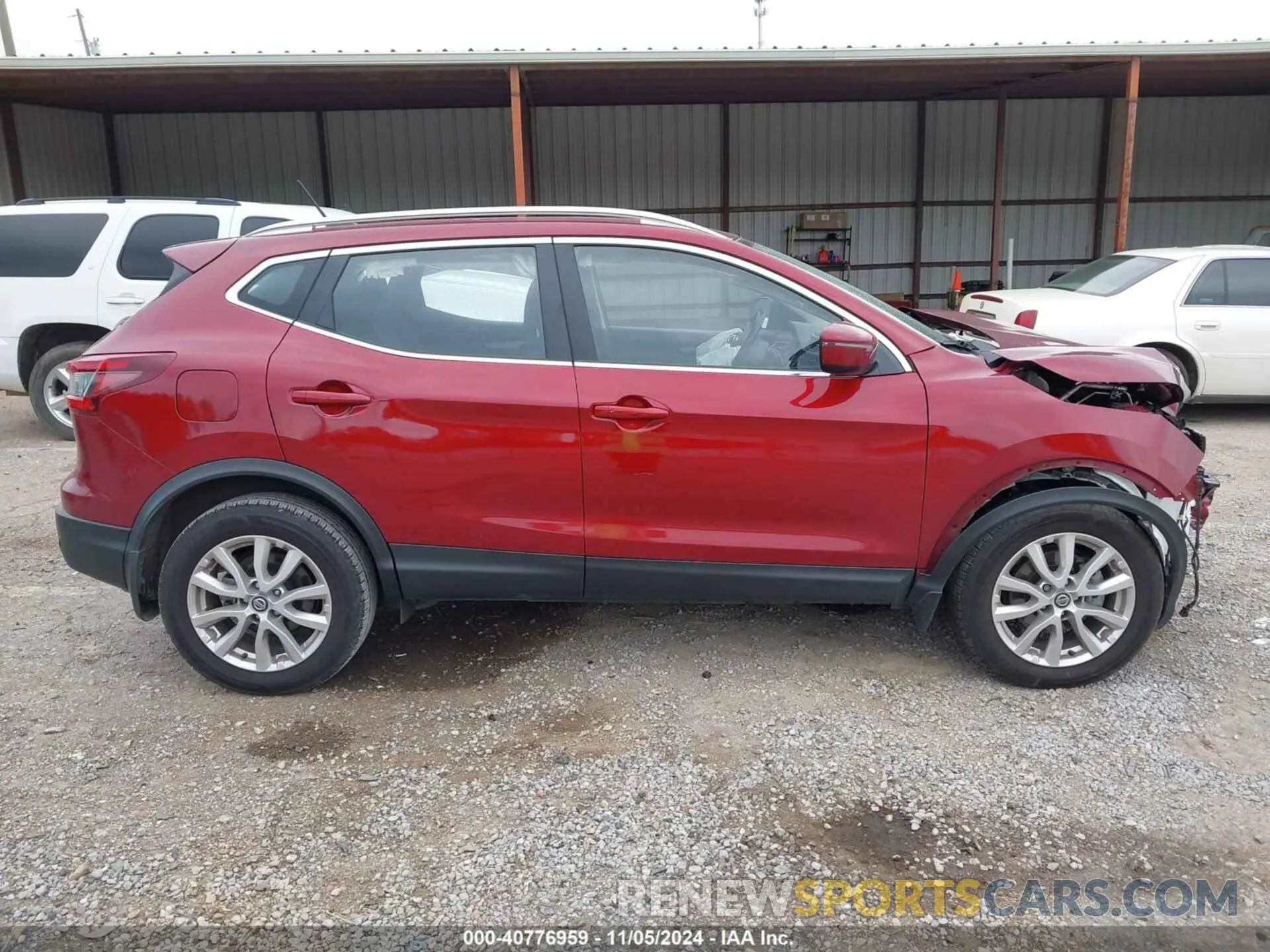 14 fotografías del automóvil dañado JN1BJ1BV9NW343126 NISSAN ROGUE SPORT 2022