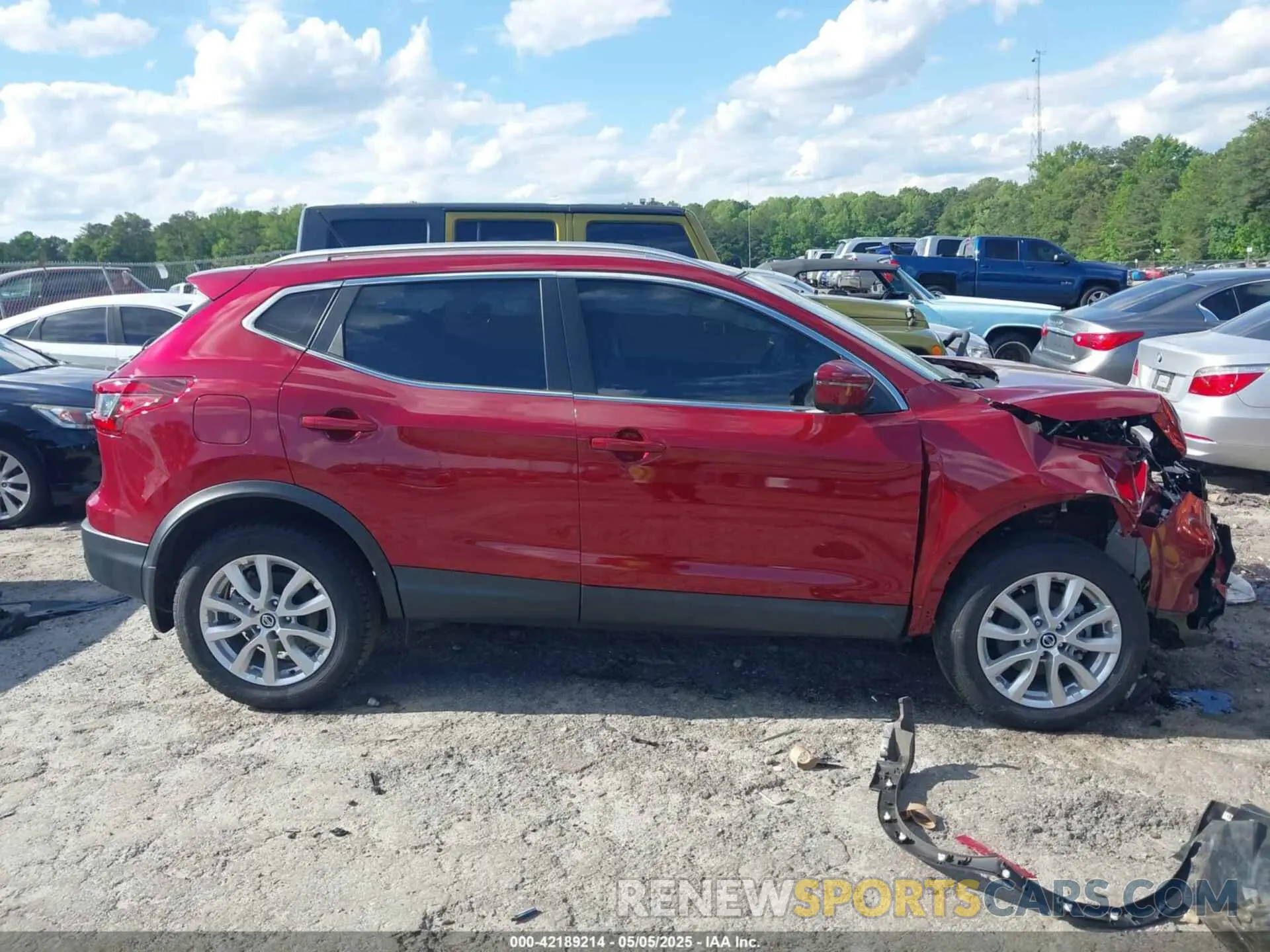 13 fotografías del automóvil dañado JN1BJ1BW0NW487706 NISSAN ROGUE SPORT 2022