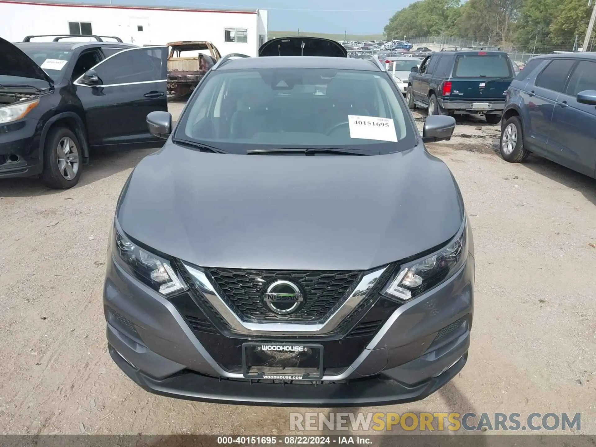 12 fotografías del automóvil dañado JN1BJ1BW5NW492237 NISSAN ROGUE SPORT 2022