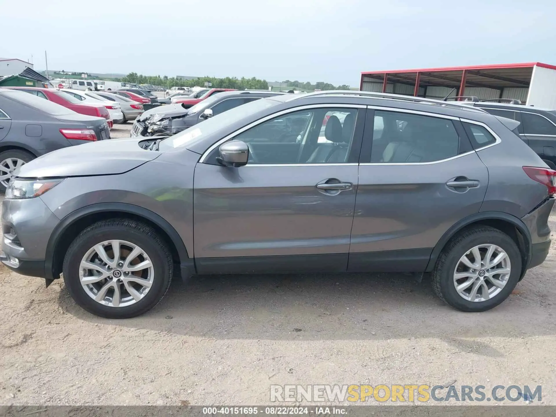 14 fotografías del automóvil dañado JN1BJ1BW5NW492237 NISSAN ROGUE SPORT 2022