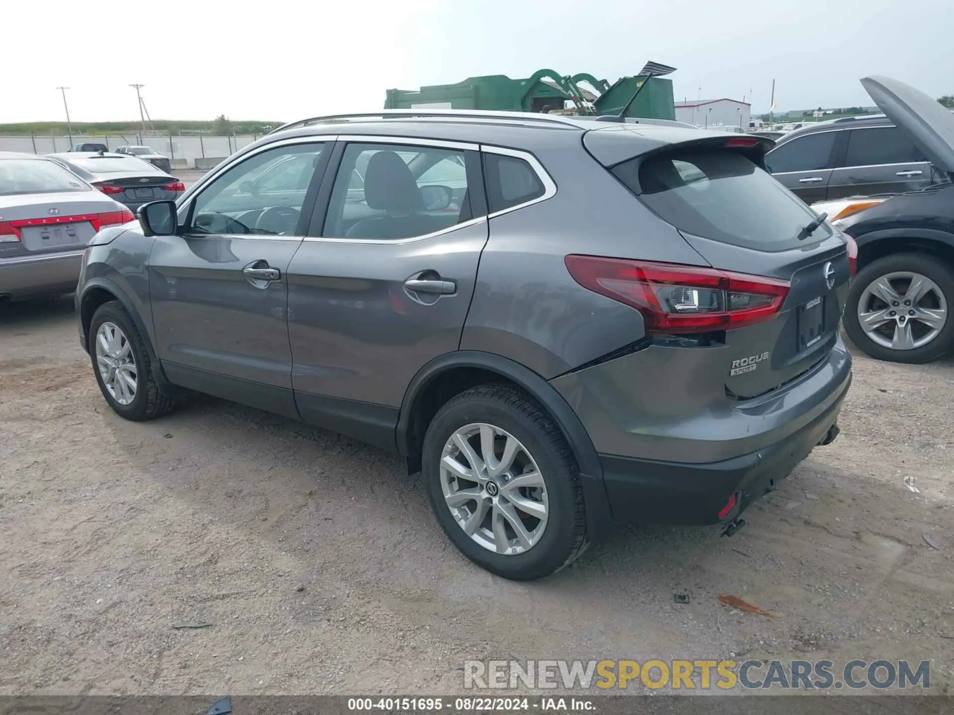 3 fotografías del automóvil dañado JN1BJ1BW5NW492237 NISSAN ROGUE SPORT 2022