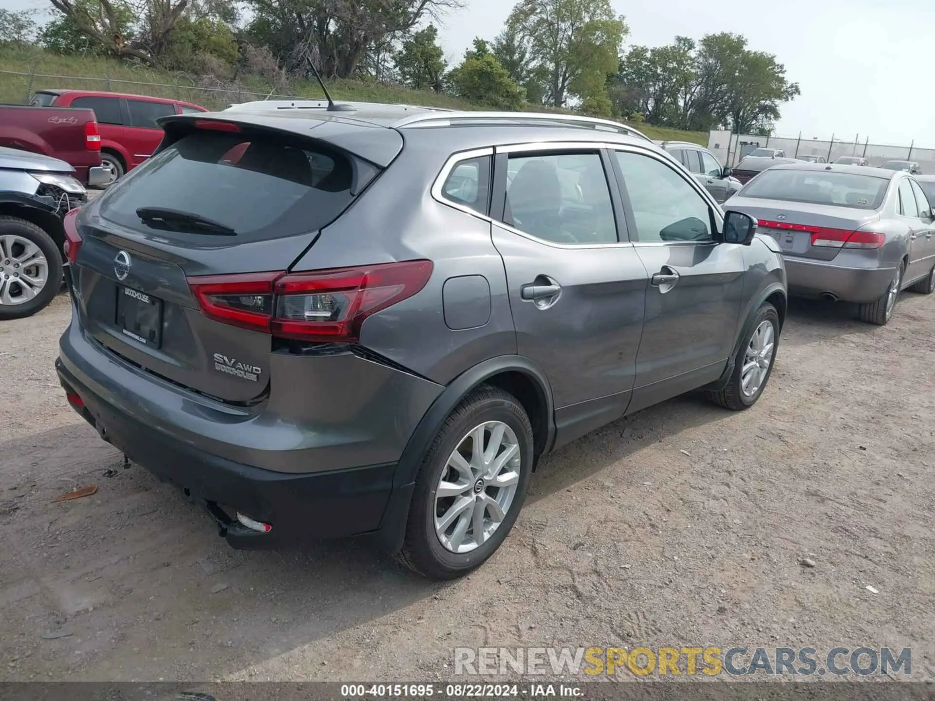 4 fotografías del automóvil dañado JN1BJ1BW5NW492237 NISSAN ROGUE SPORT 2022