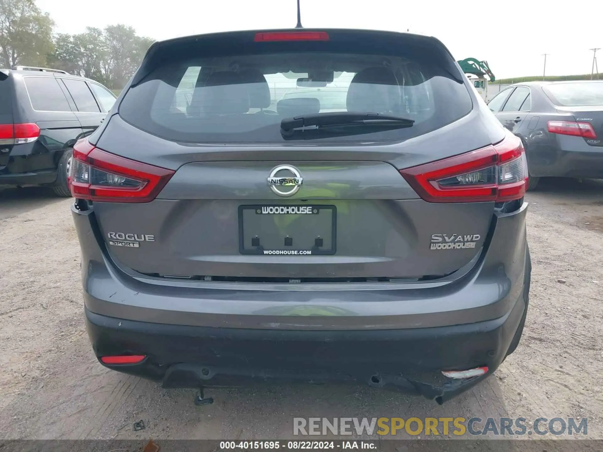6 fotografías del automóvil dañado JN1BJ1BW5NW492237 NISSAN ROGUE SPORT 2022