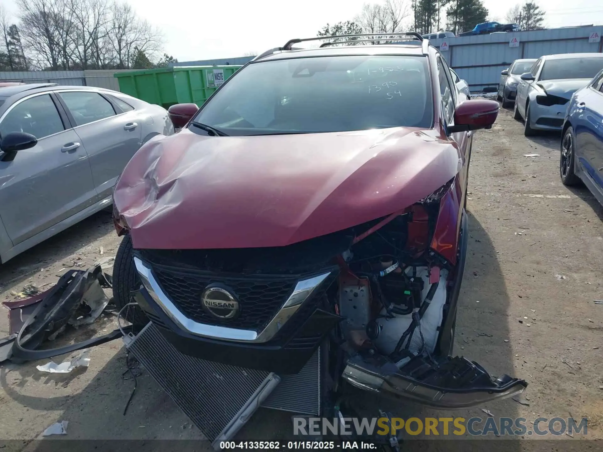 12 fotografías del automóvil dañado JN1BJ1CV2NW351390 NISSAN ROGUE SPORT 2022