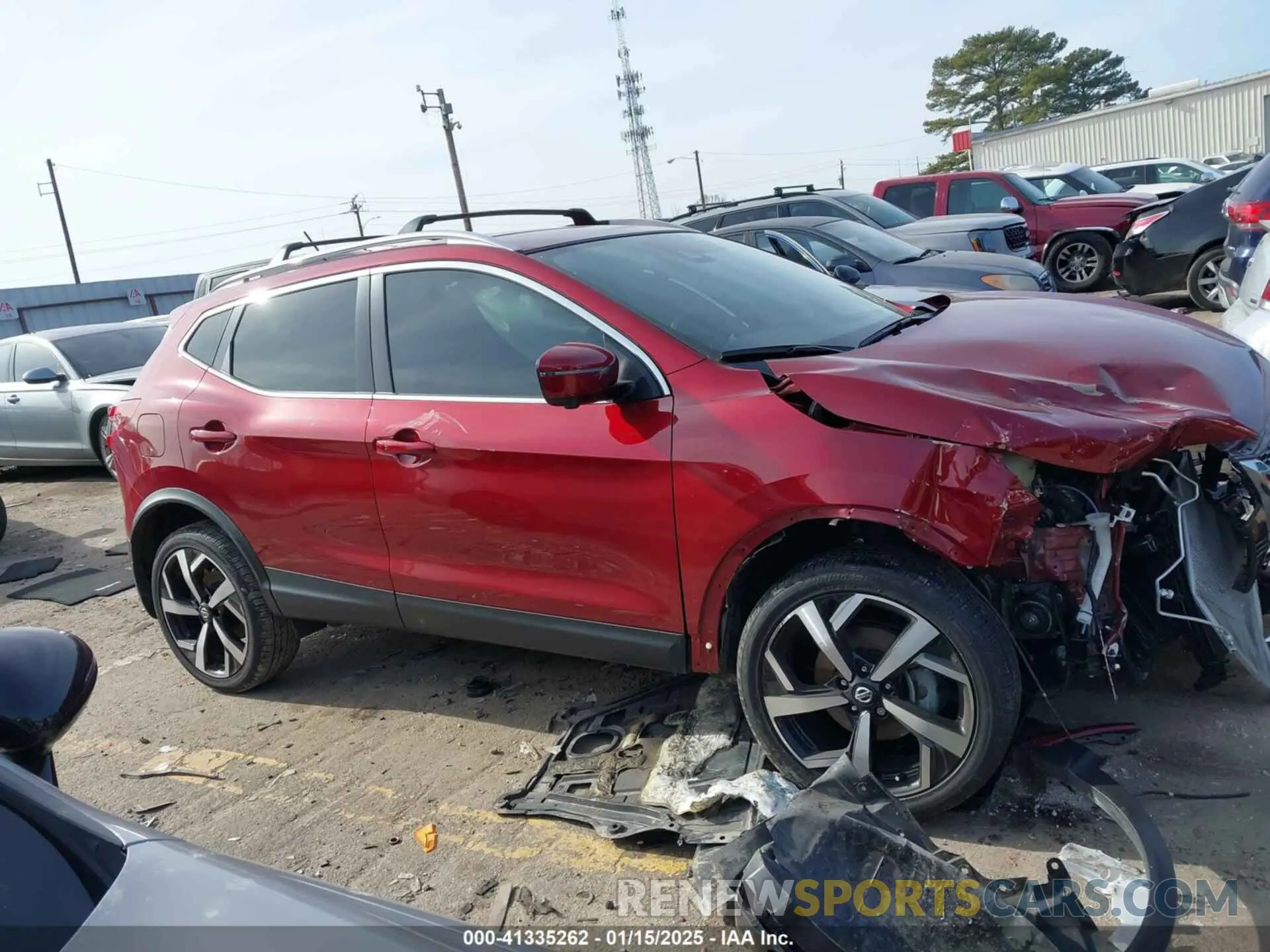 13 fotografías del automóvil dañado JN1BJ1CV2NW351390 NISSAN ROGUE SPORT 2022