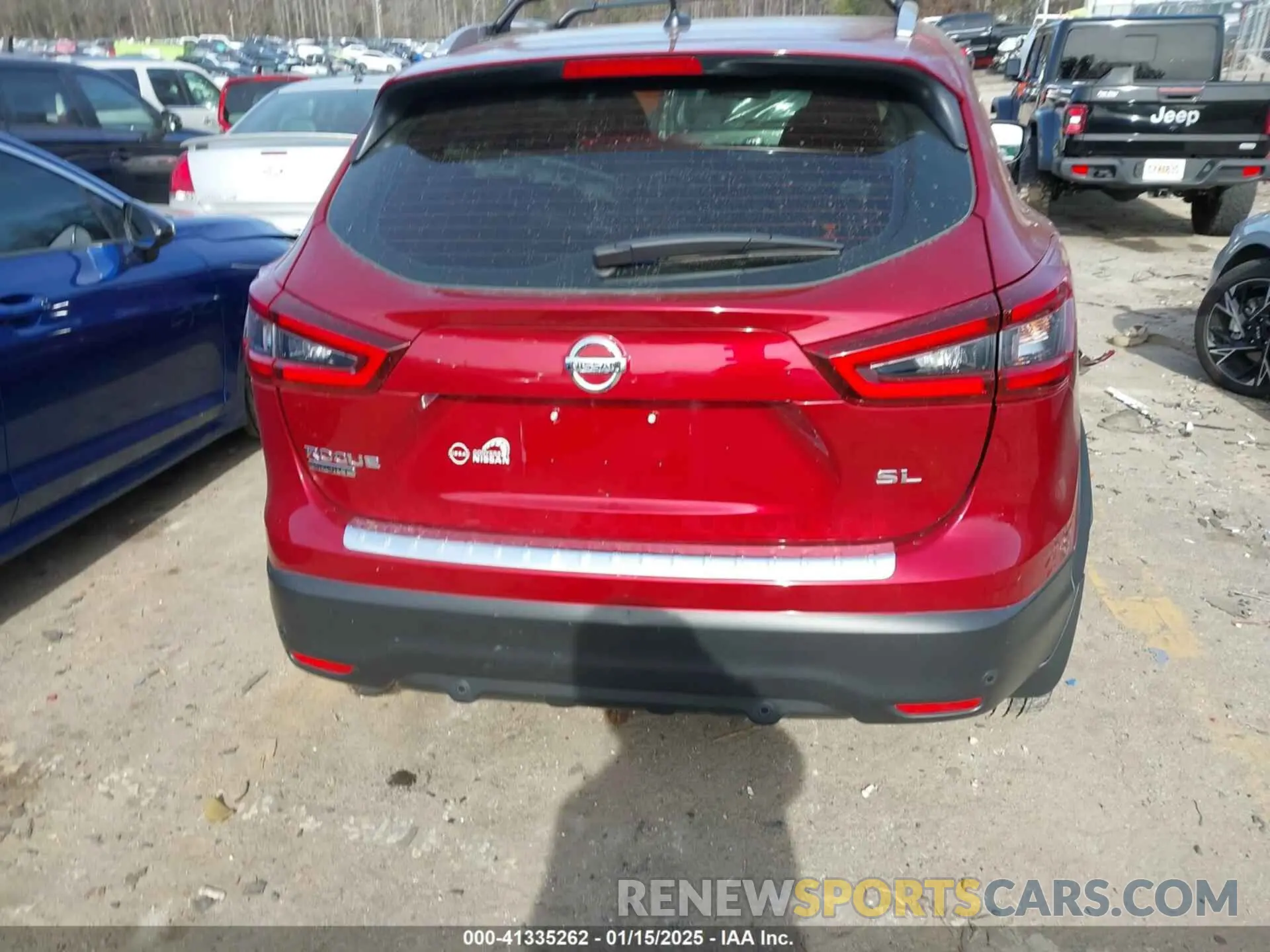 16 fotografías del automóvil dañado JN1BJ1CV2NW351390 NISSAN ROGUE SPORT 2022