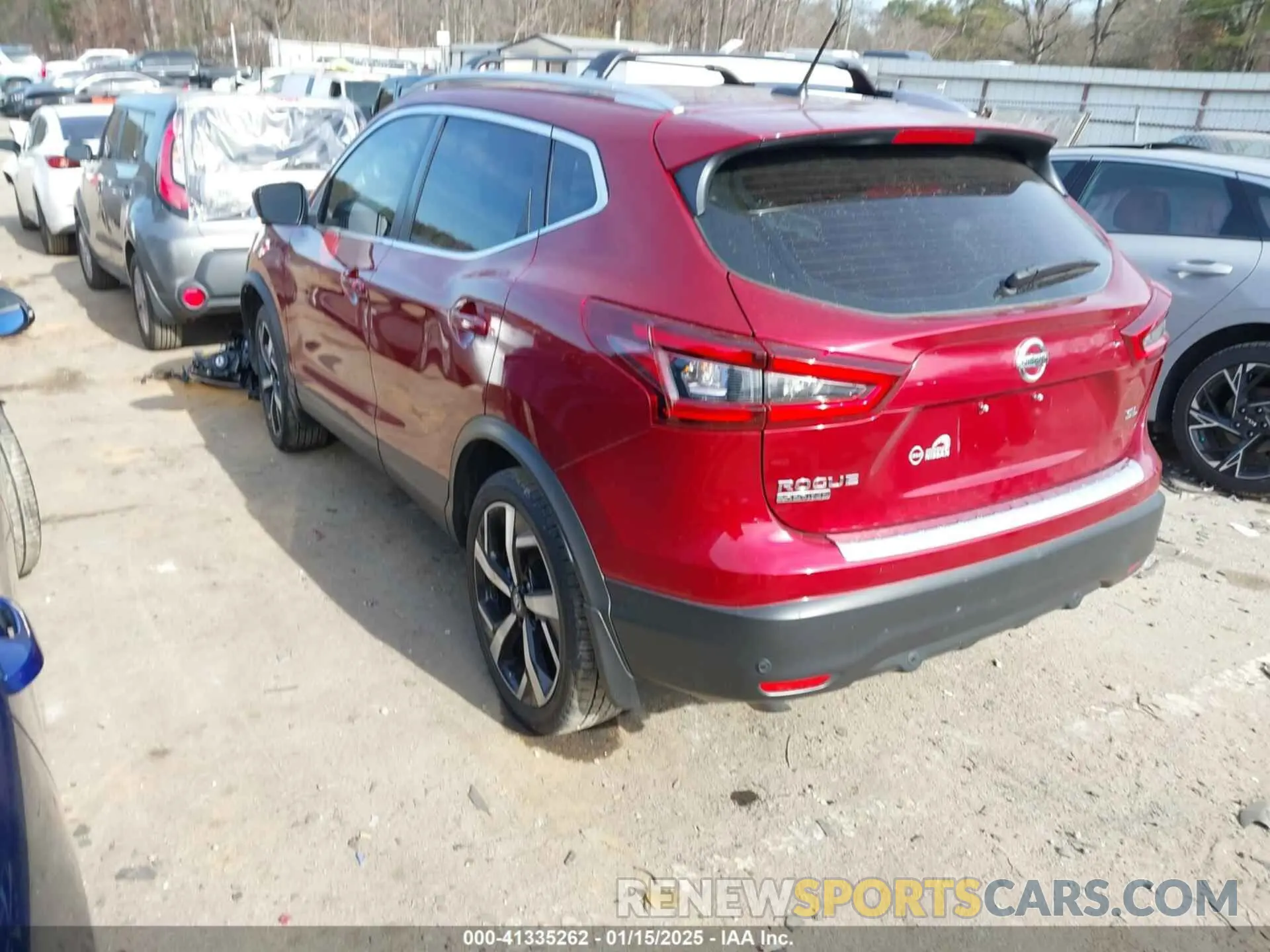 3 fotografías del automóvil dañado JN1BJ1CV2NW351390 NISSAN ROGUE SPORT 2022