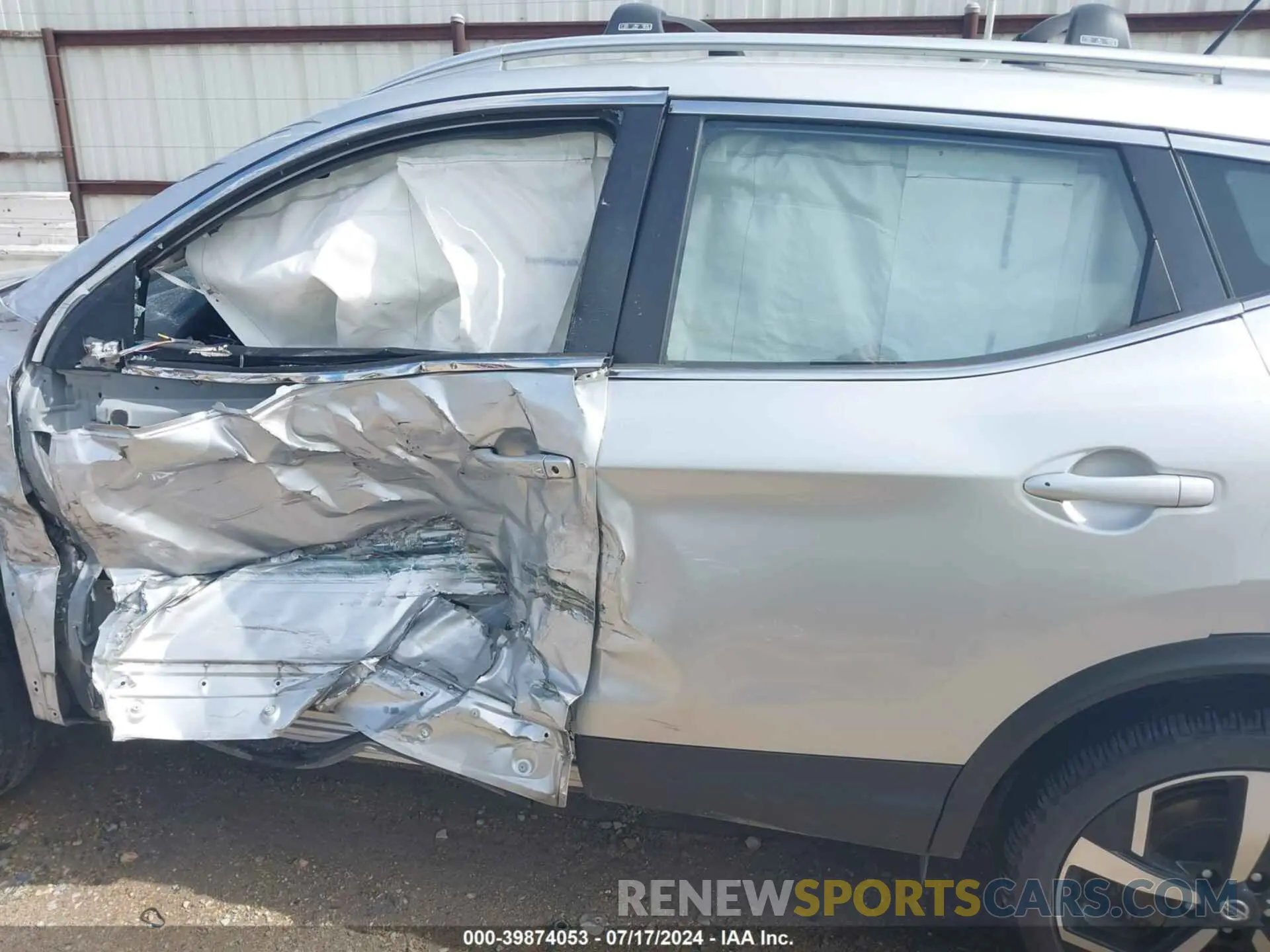 14 fotografías del automóvil dañado JN1BJ1CV8NW341284 NISSAN ROGUE SPORT 2022