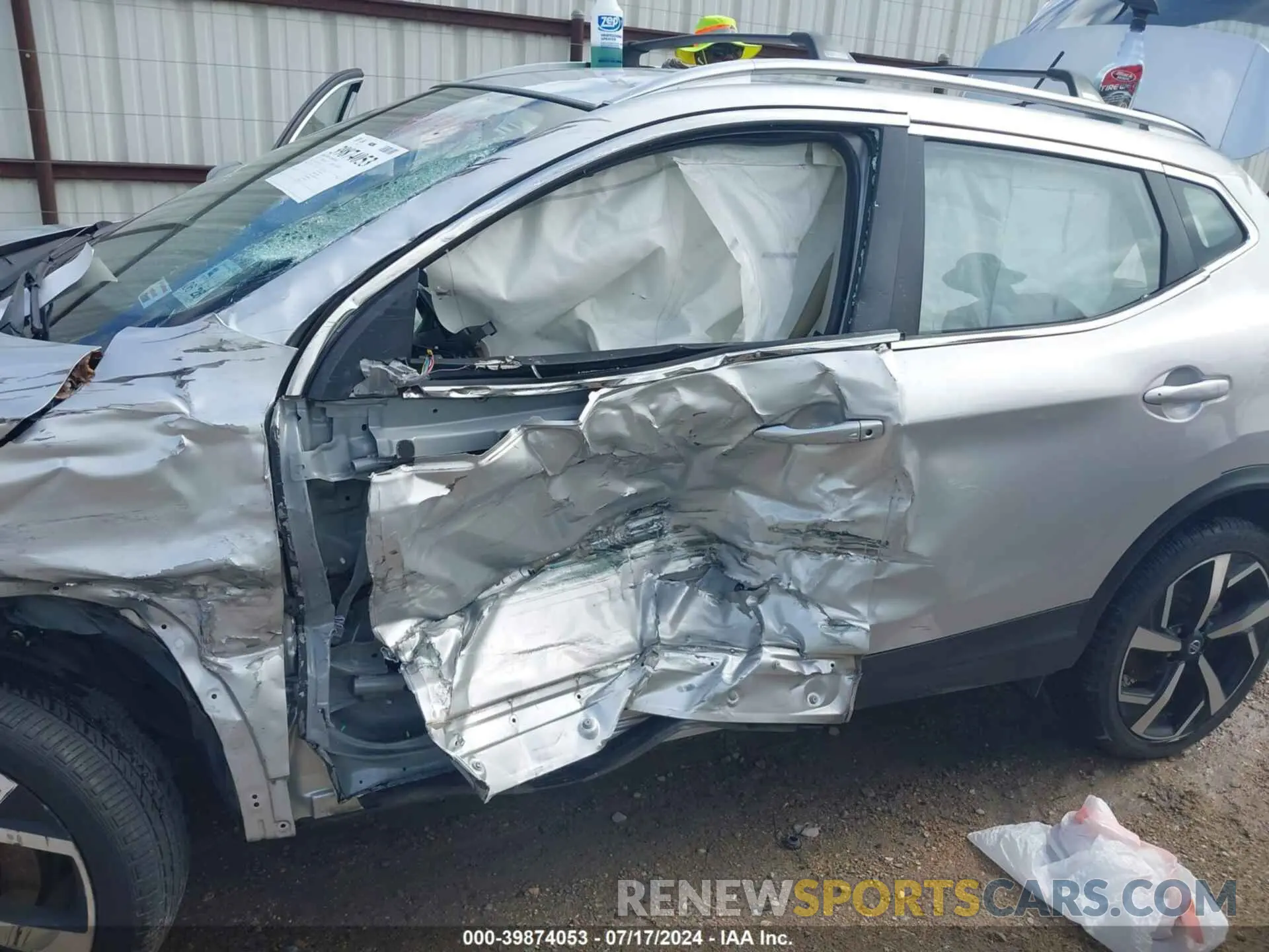 6 fotografías del automóvil dañado JN1BJ1CV8NW341284 NISSAN ROGUE SPORT 2022