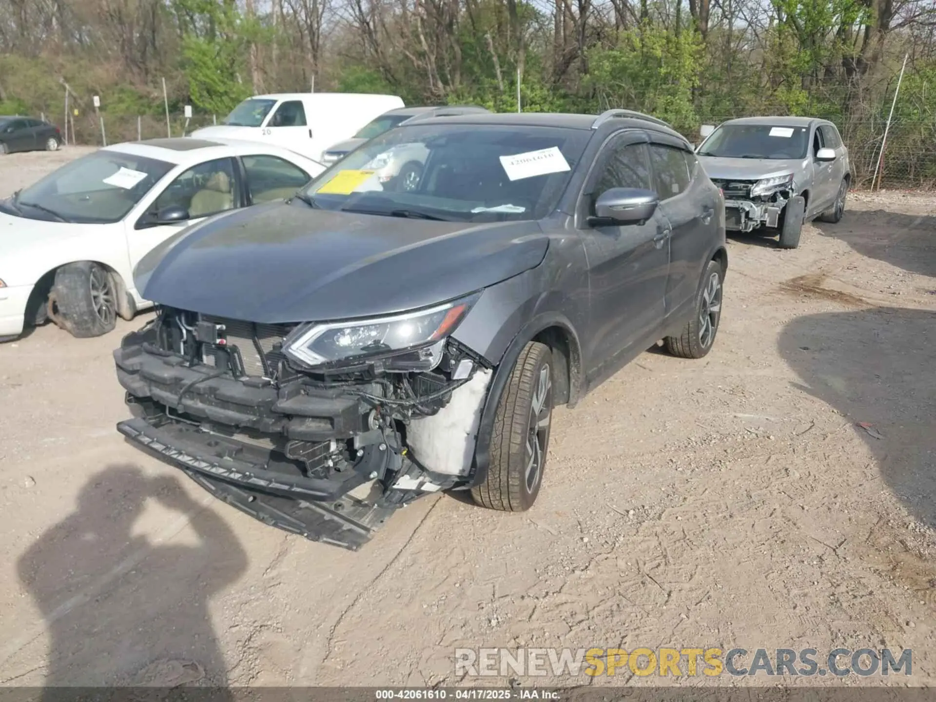 2 fotografías del automóvil dañado JN1BJ1CW9NW497519 NISSAN ROGUE SPORT 2022