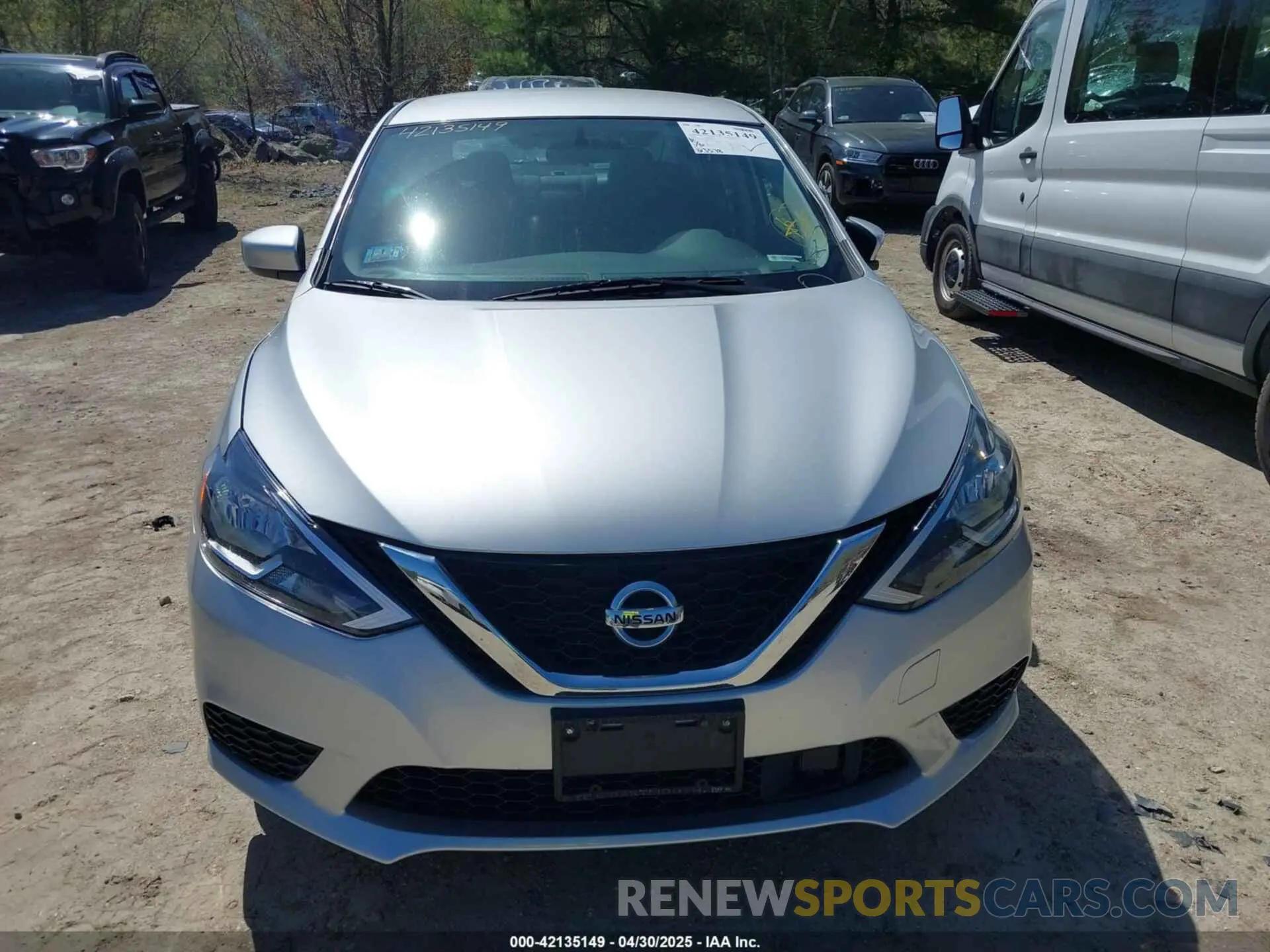 13 fotografías del automóvil dañado 3N1AB7AP0KL603025 NISSAN SENTRA 2019