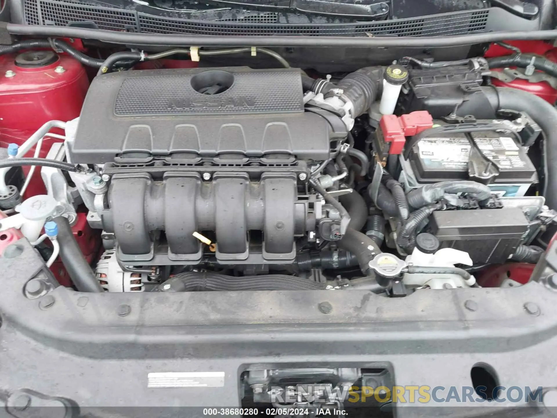 10 fotografías del automóvil dañado 3N1AB7AP0KL609147 NISSAN SENTRA 2019
