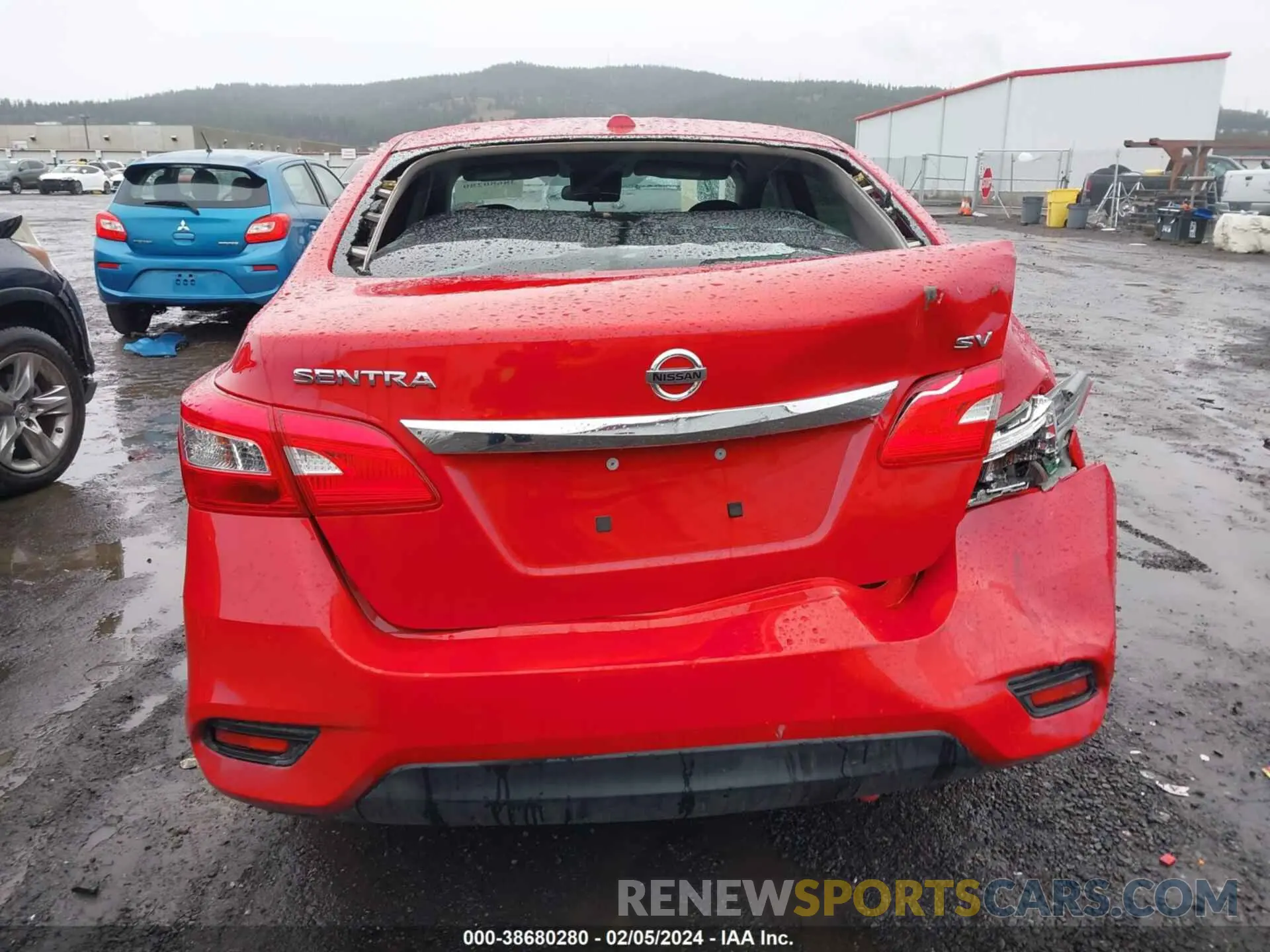 16 fotografías del automóvil dañado 3N1AB7AP0KL609147 NISSAN SENTRA 2019