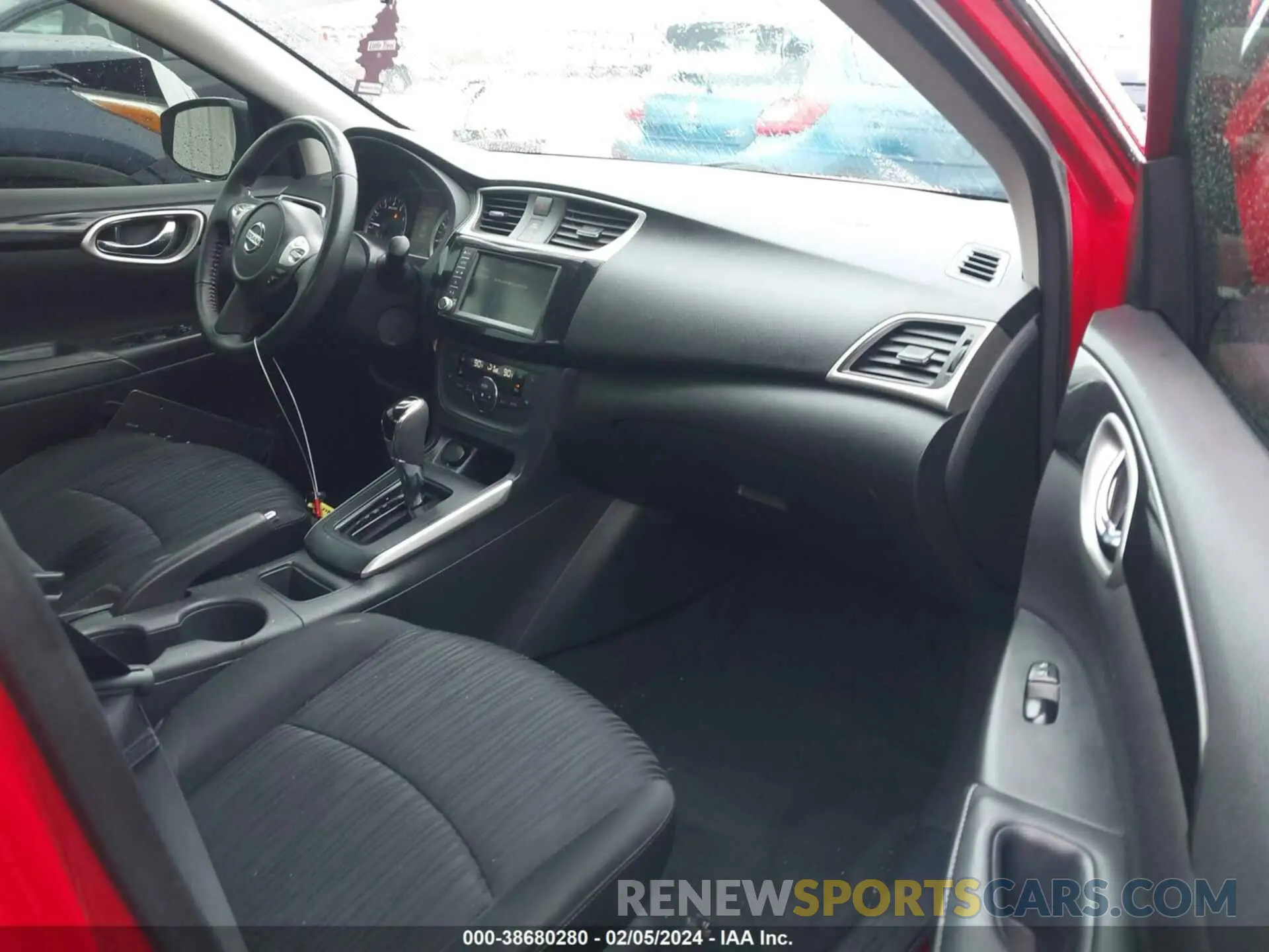 5 fotografías del automóvil dañado 3N1AB7AP0KL609147 NISSAN SENTRA 2019