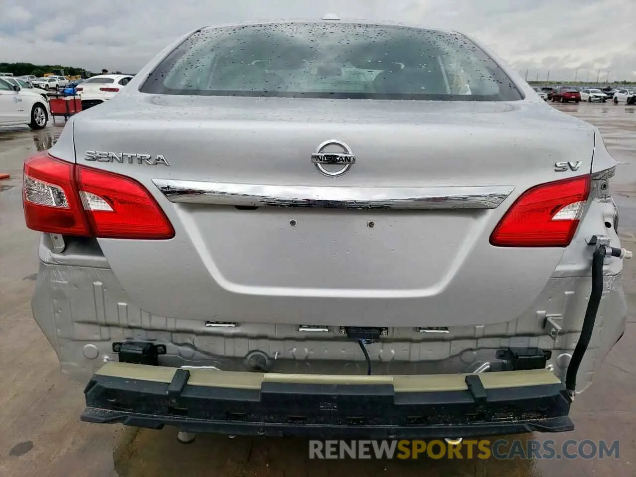 6 fotografías del automóvil dañado 3N1AB7AP0KL613084 NISSAN SENTRA 2019